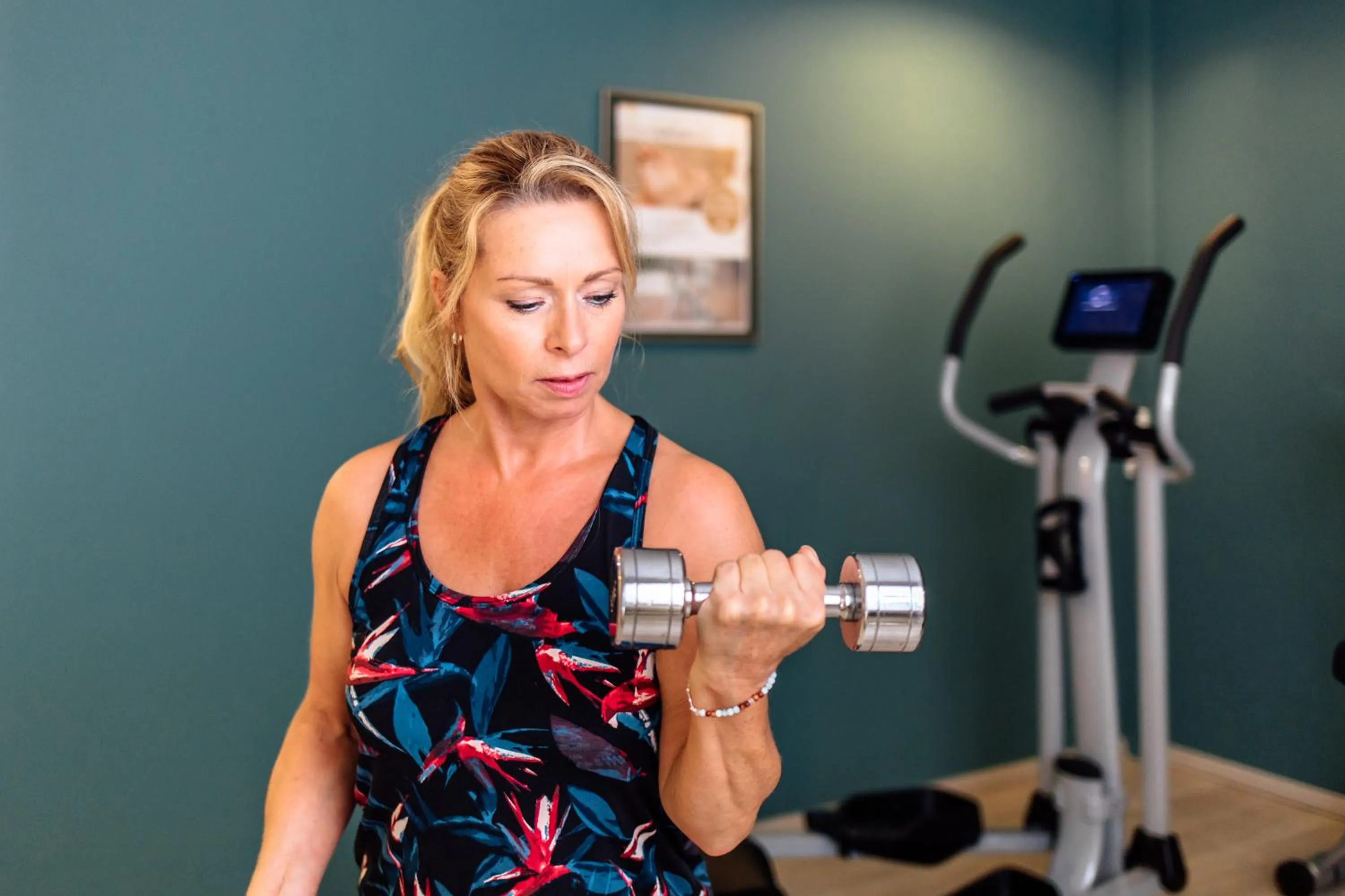 Fitness centre/facilities in Hotel Krone