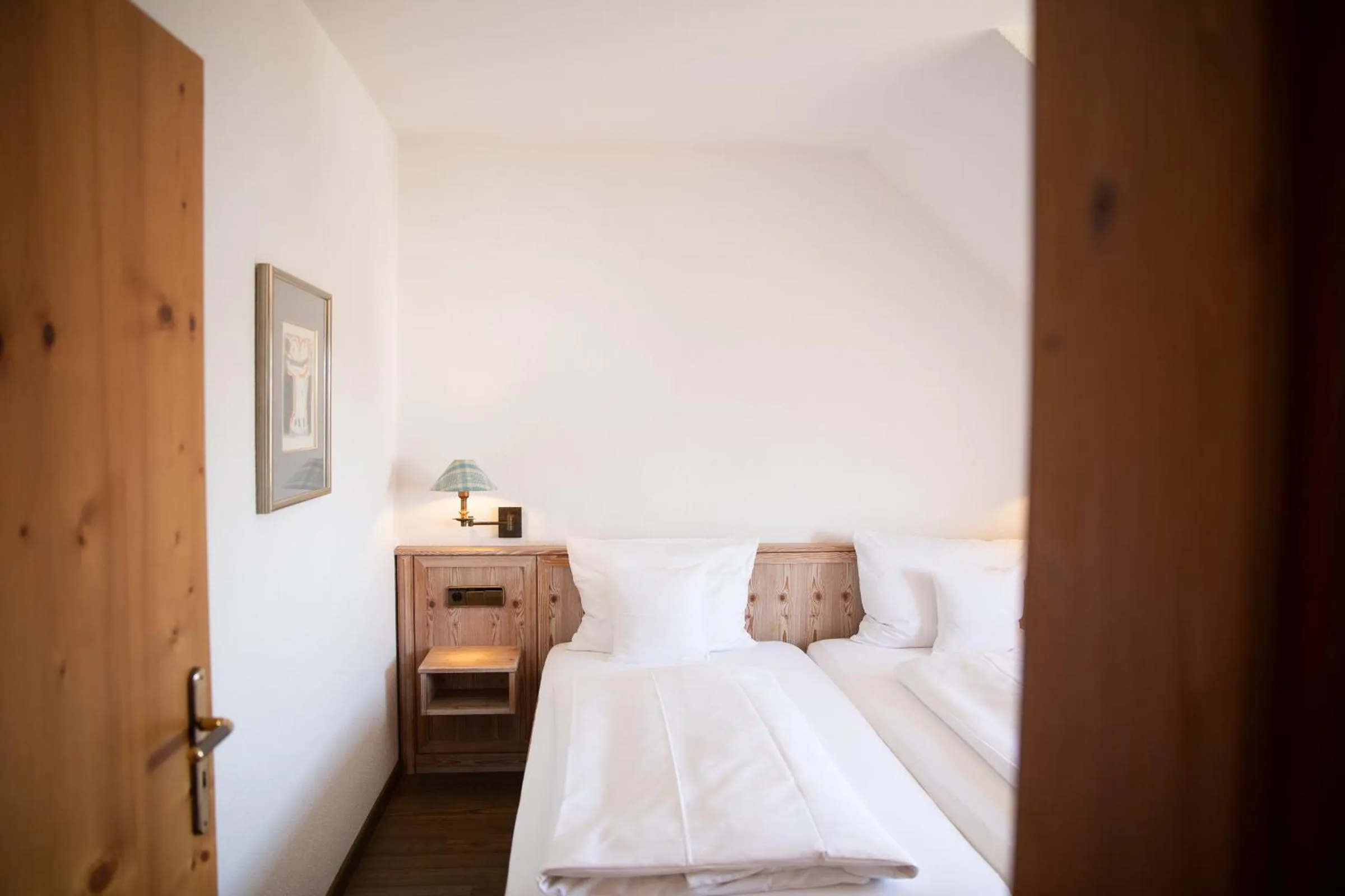 Bed in Hotel Restaurant Krone