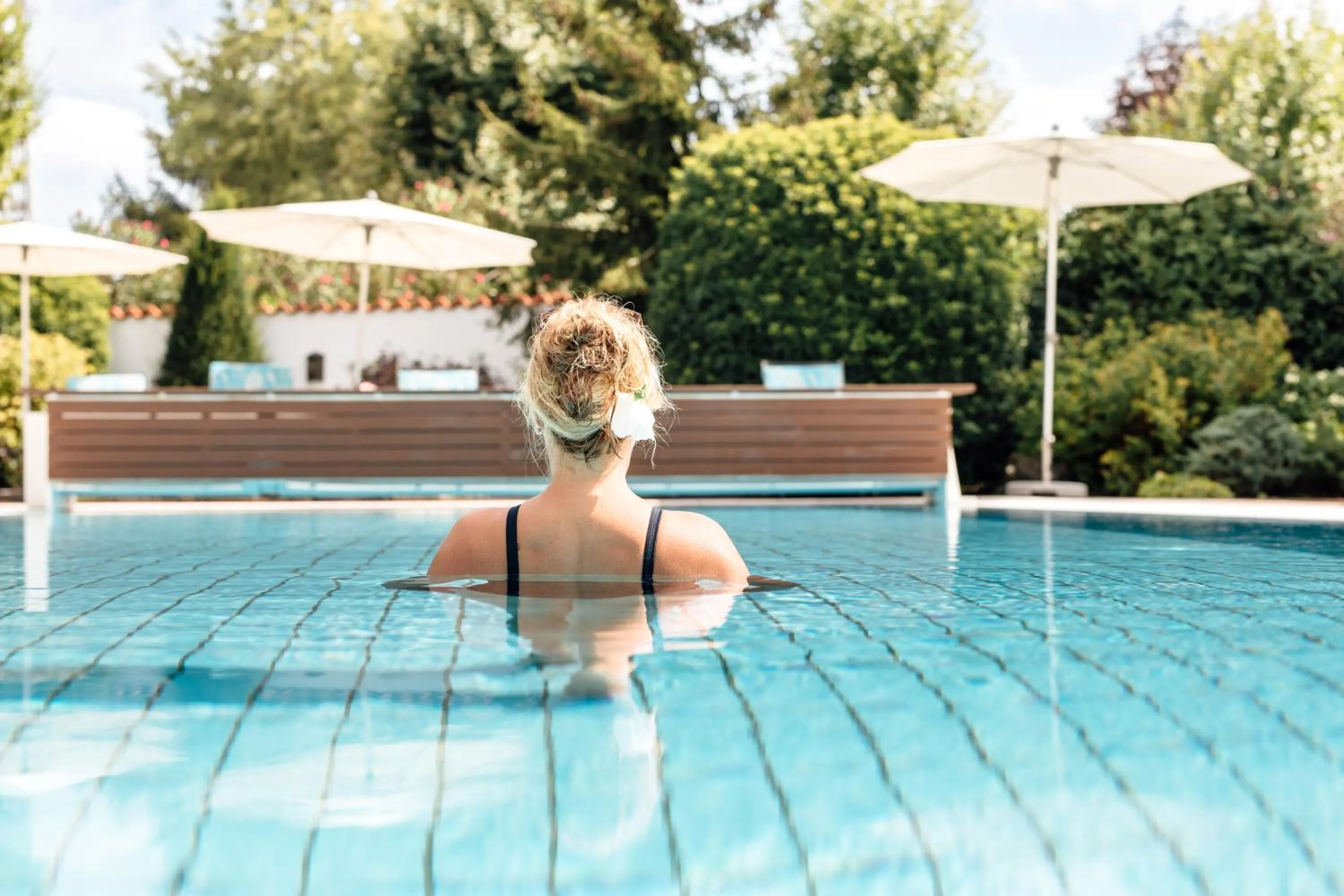 Swimming pool in Hotel Krone