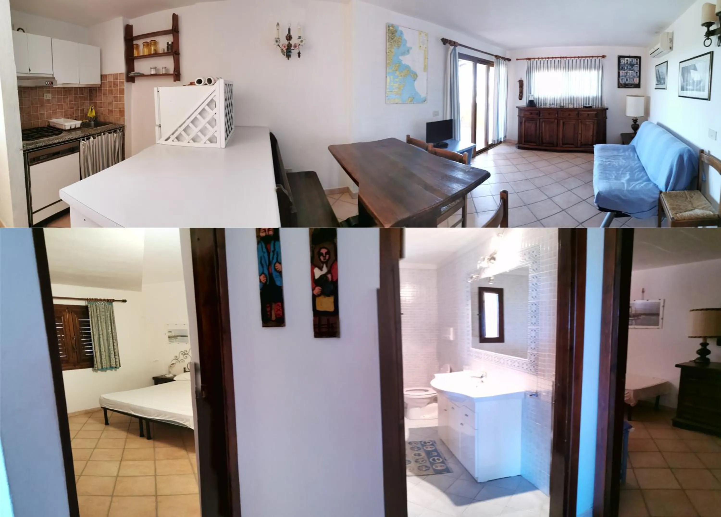 Living room, Bed in Marinella, Sardegna