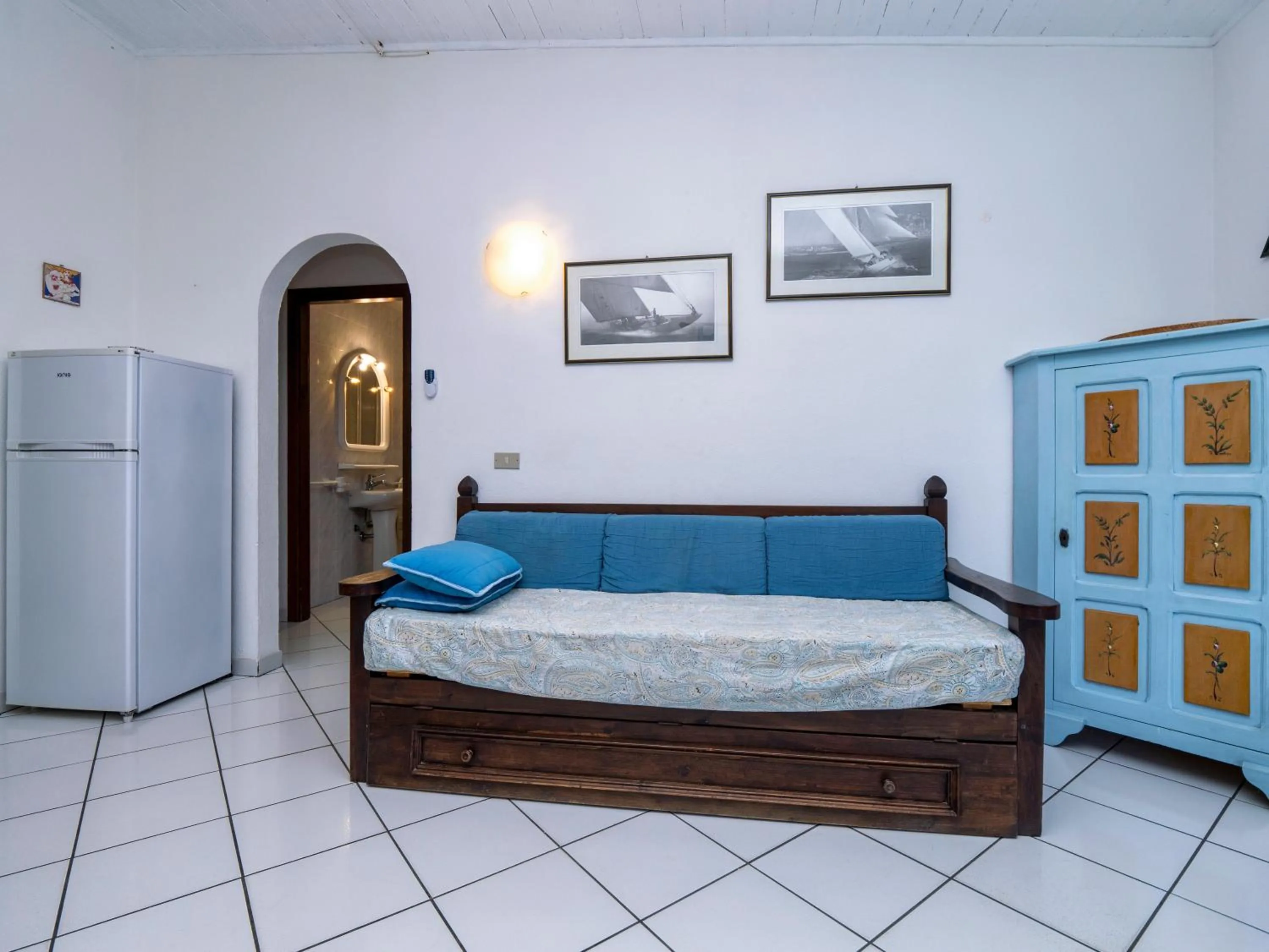 Living room, Bed in Marinella, Sardegna