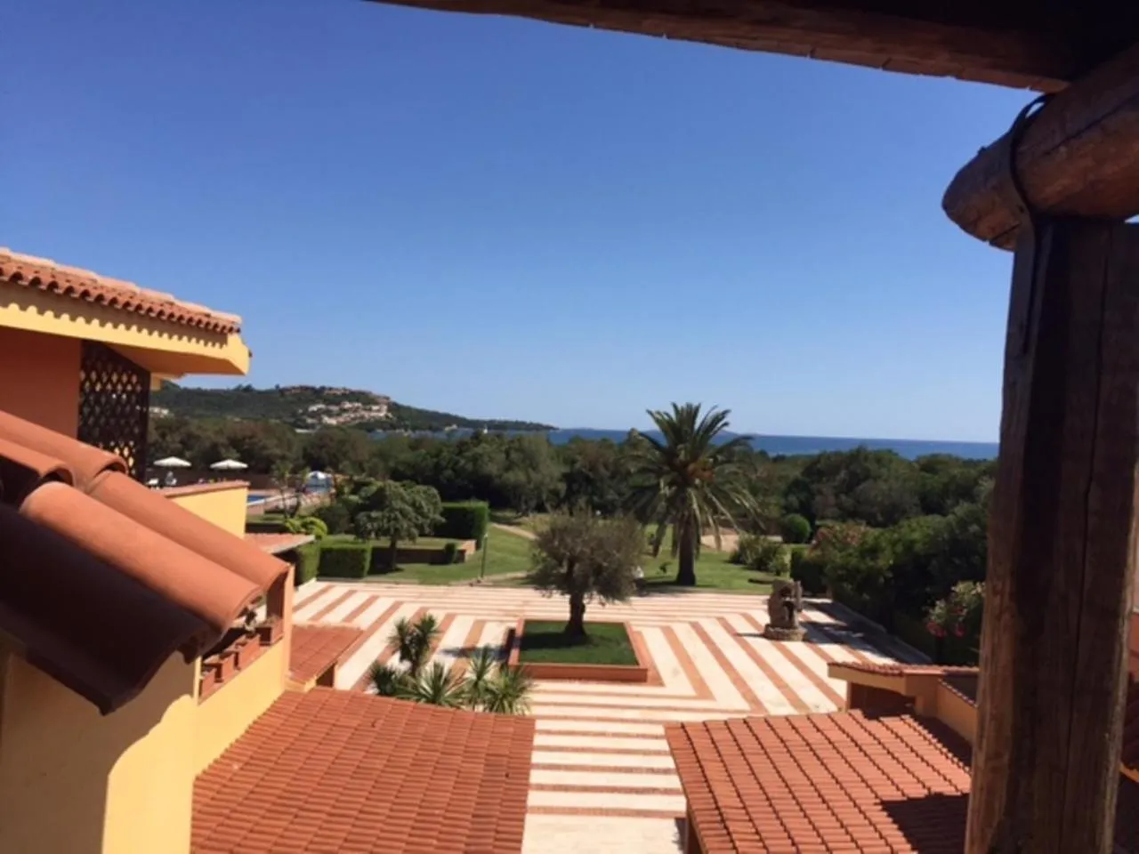 Garden view in Marinella, Sardegna
