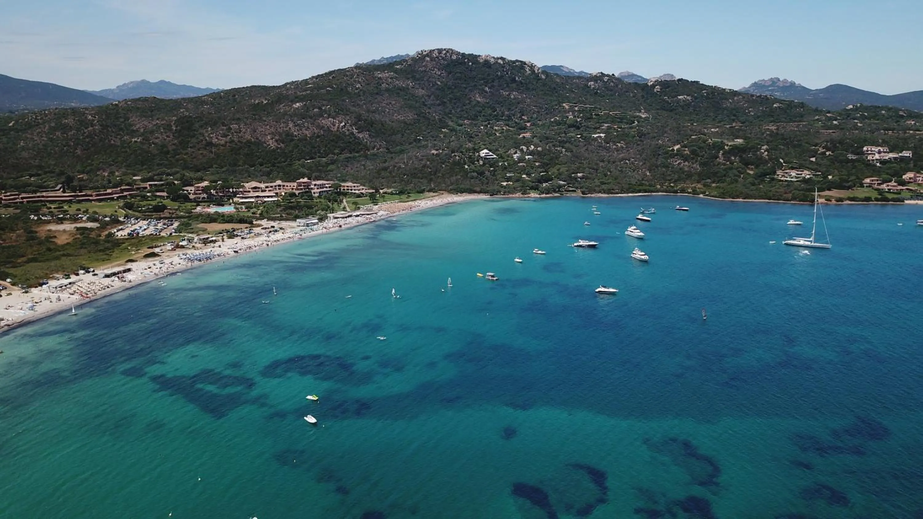 Natural landscape in Marinella, Sardegna