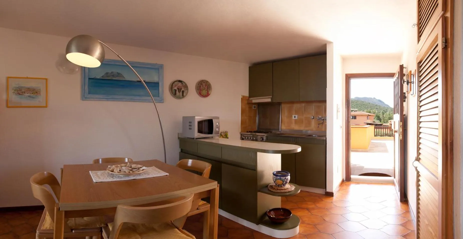 Kitchen or kitchenette in Marinella, Sardegna