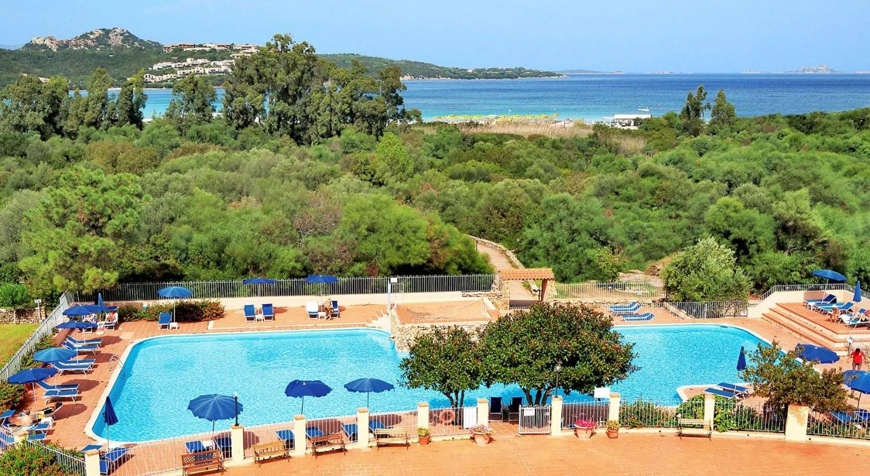 Swimming pool in Marinella, Sardegna