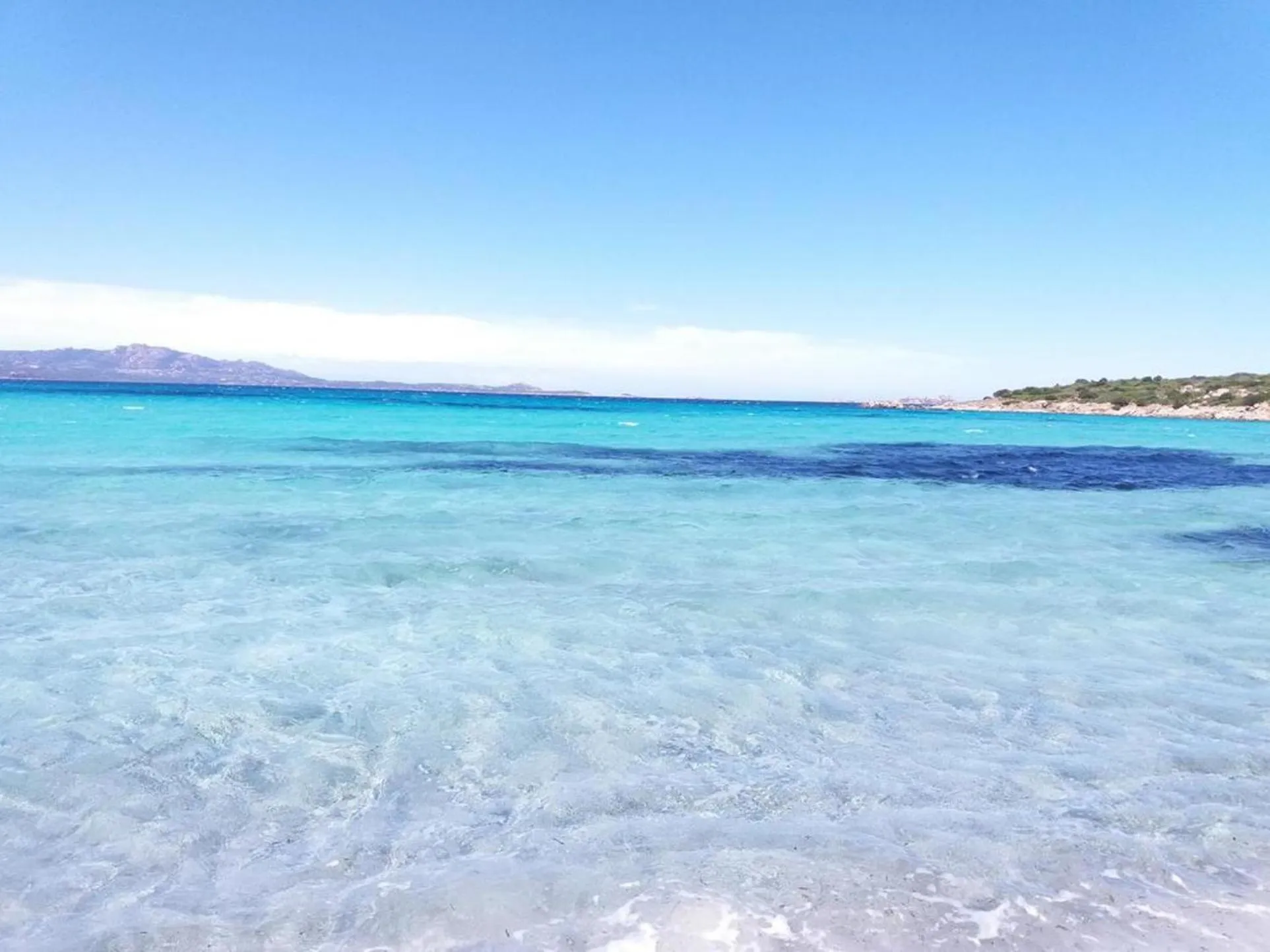 Beach in Marinella, Sardegna