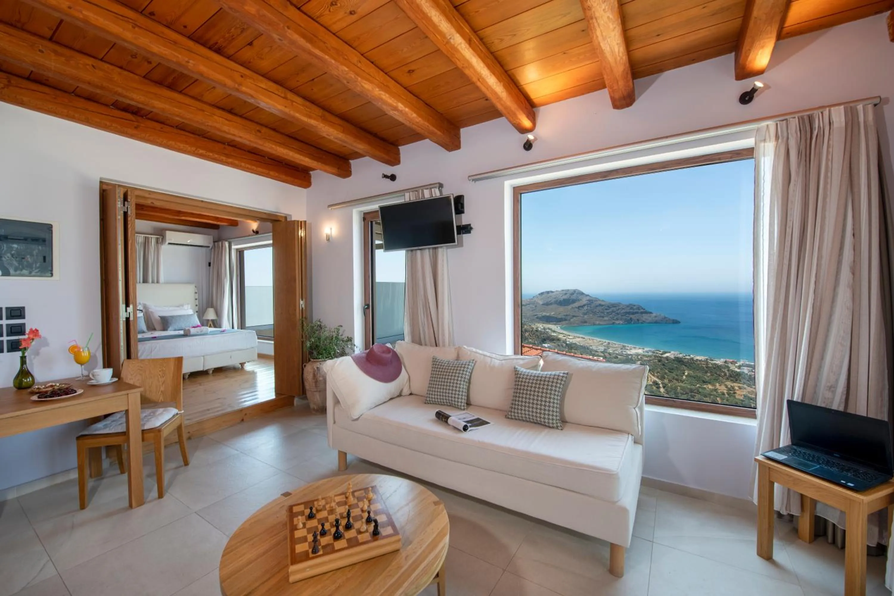 Sea view in Stefanos Village Hotel