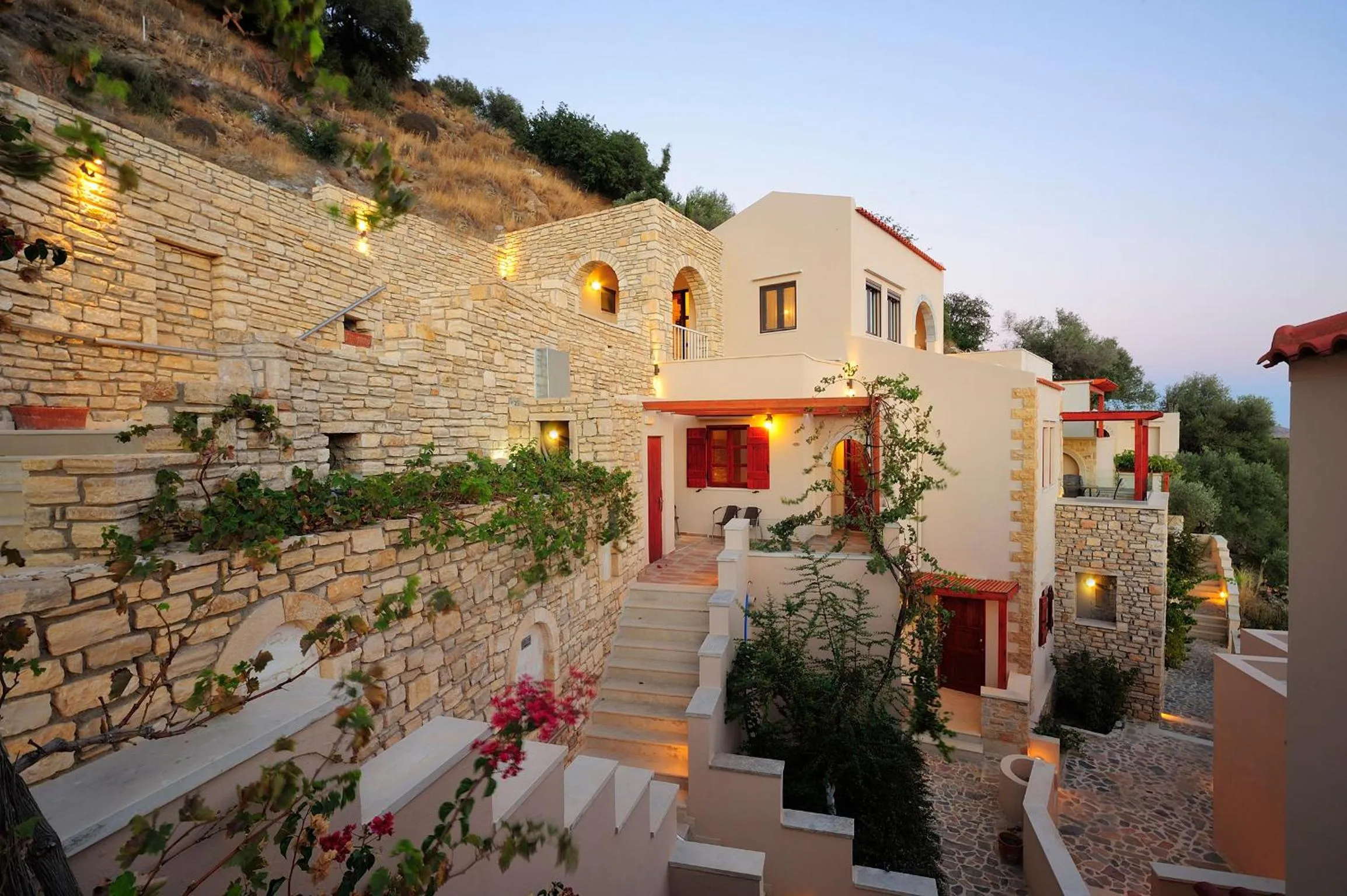 Bird's eye view in Stefanos Village Hotel