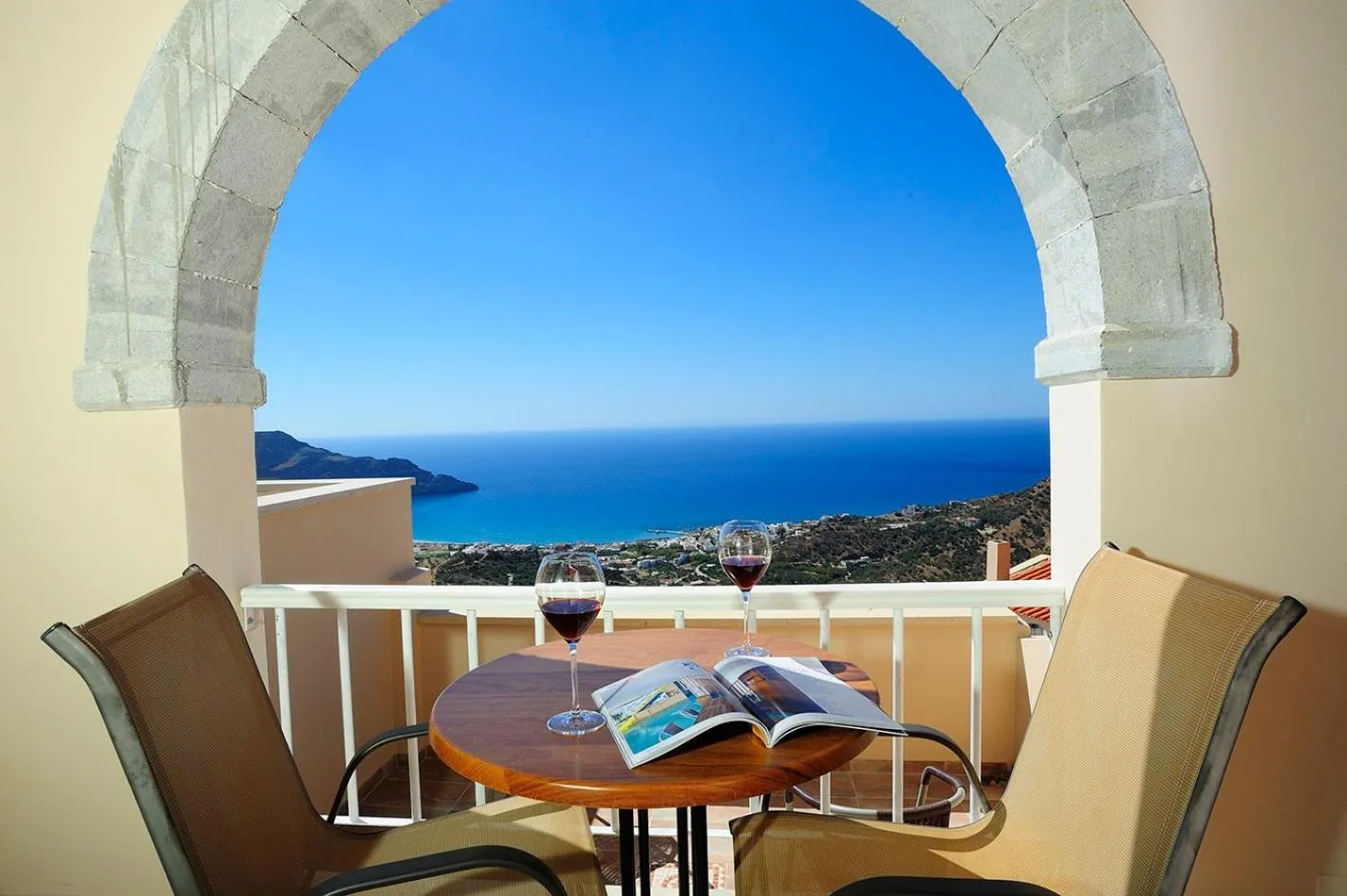 Bedroom in Stefanos Village Hotel