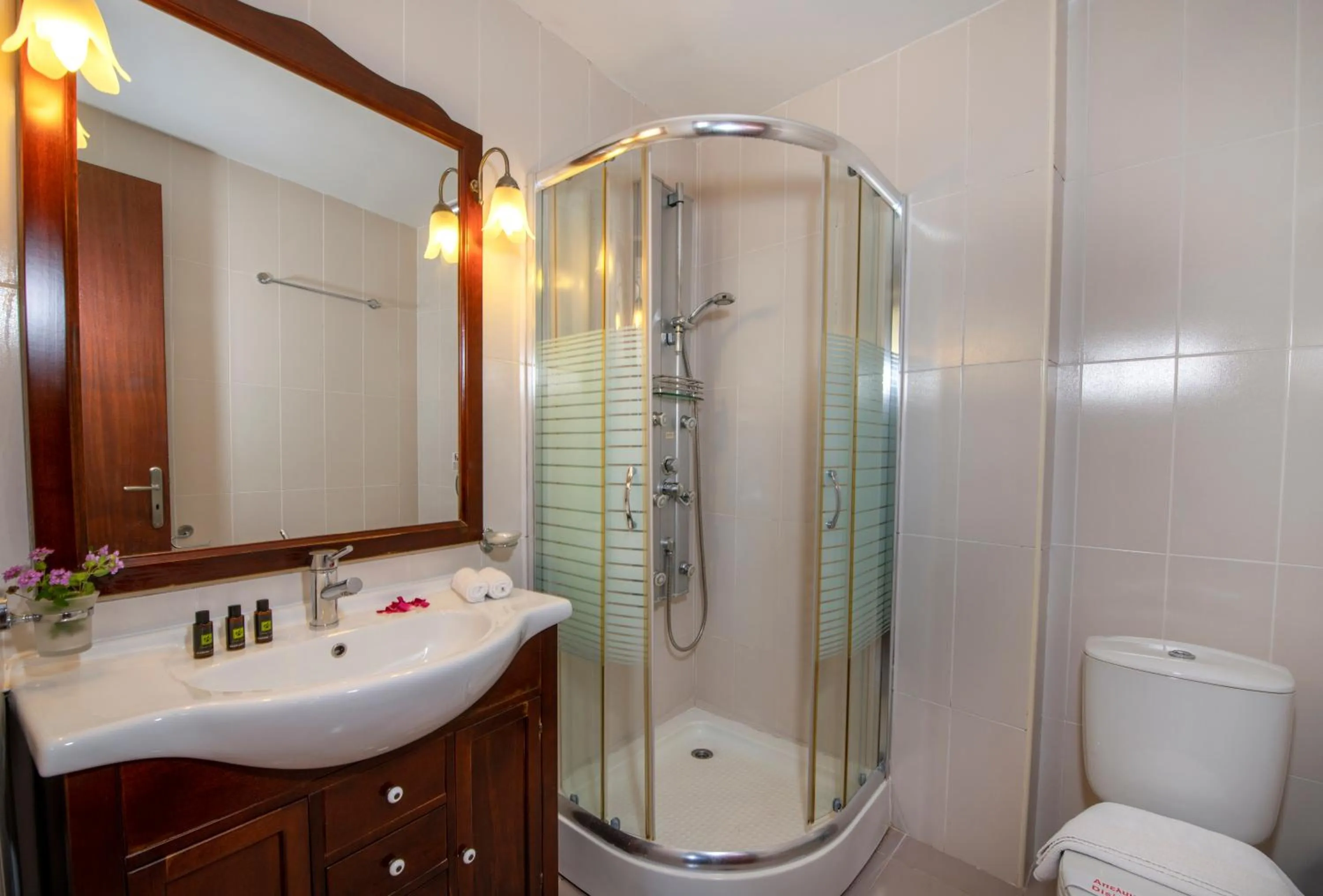 Bathroom in Stefanos Village Hotel