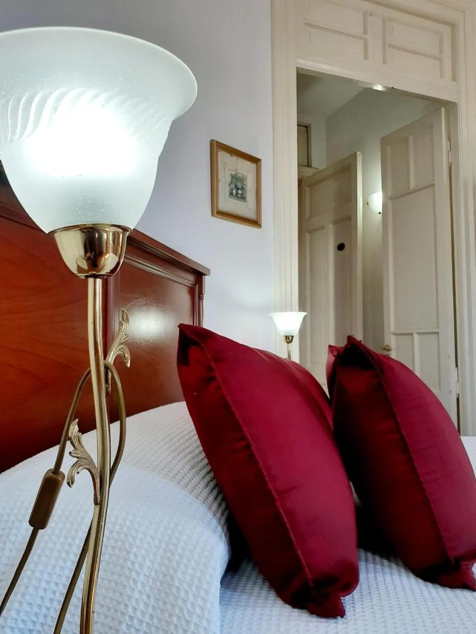 Bed in Hotel Benevento