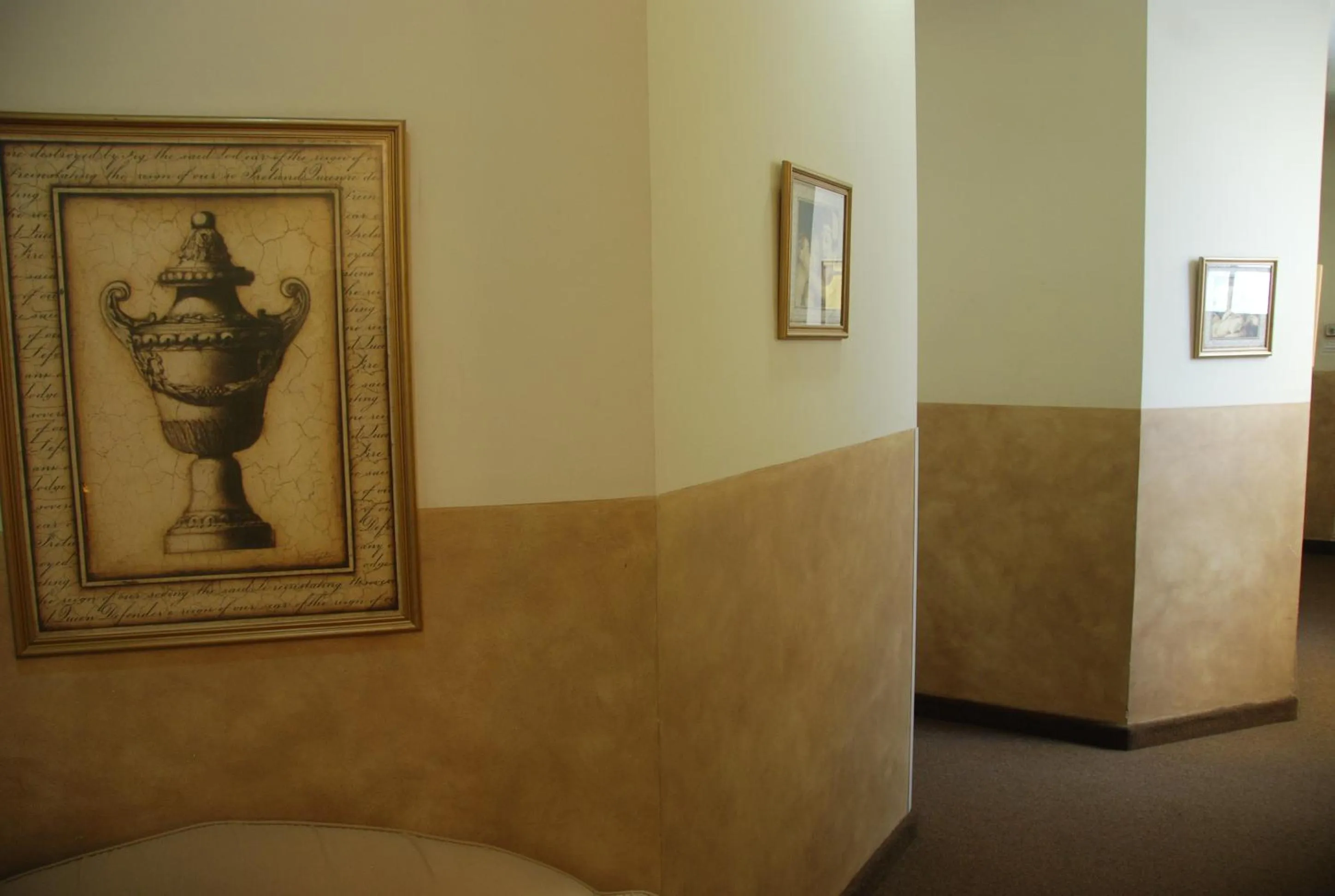 Decorative detail in Hotel Benevento