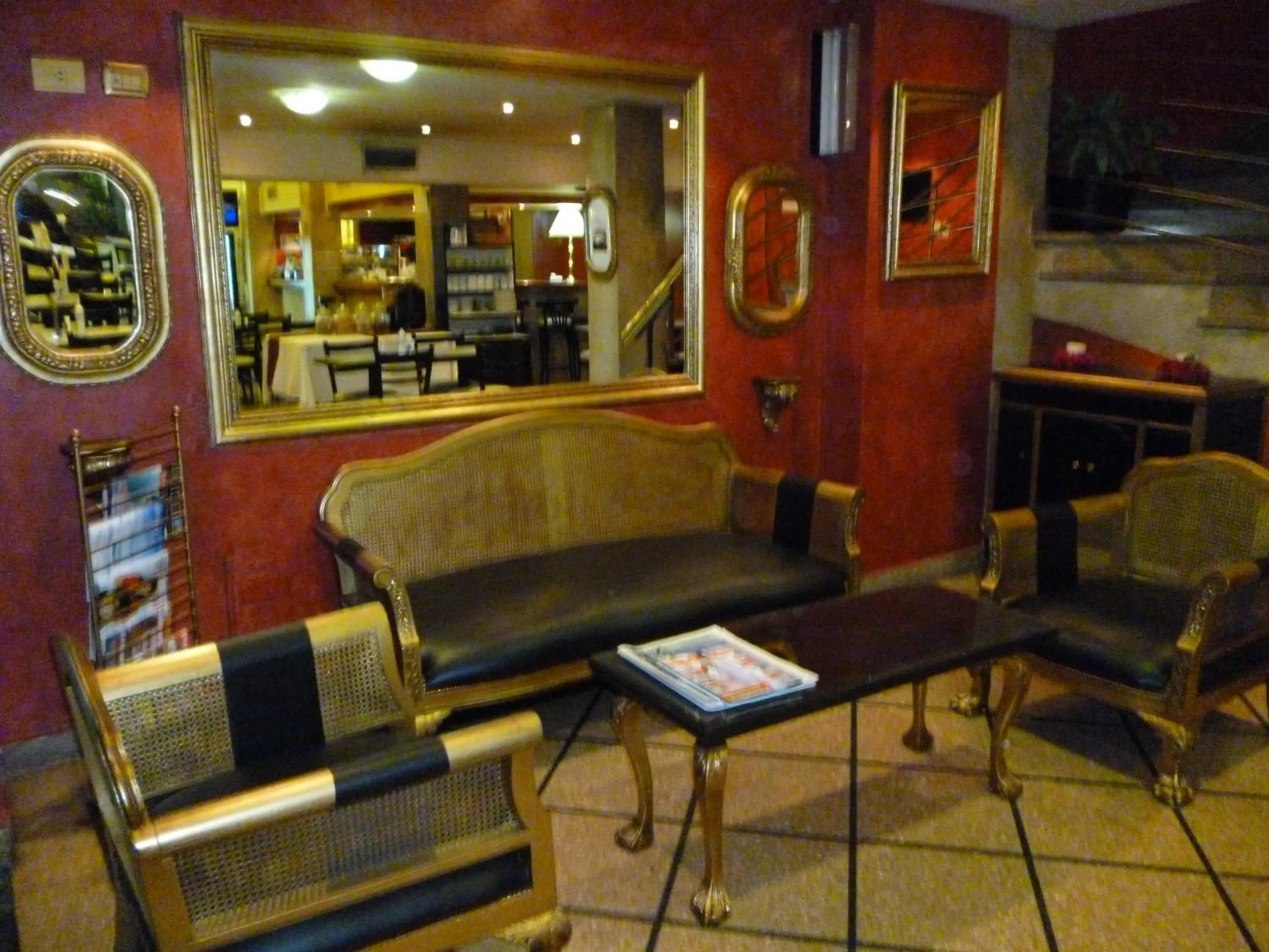 Lobby or reception in Hotel Benevento
