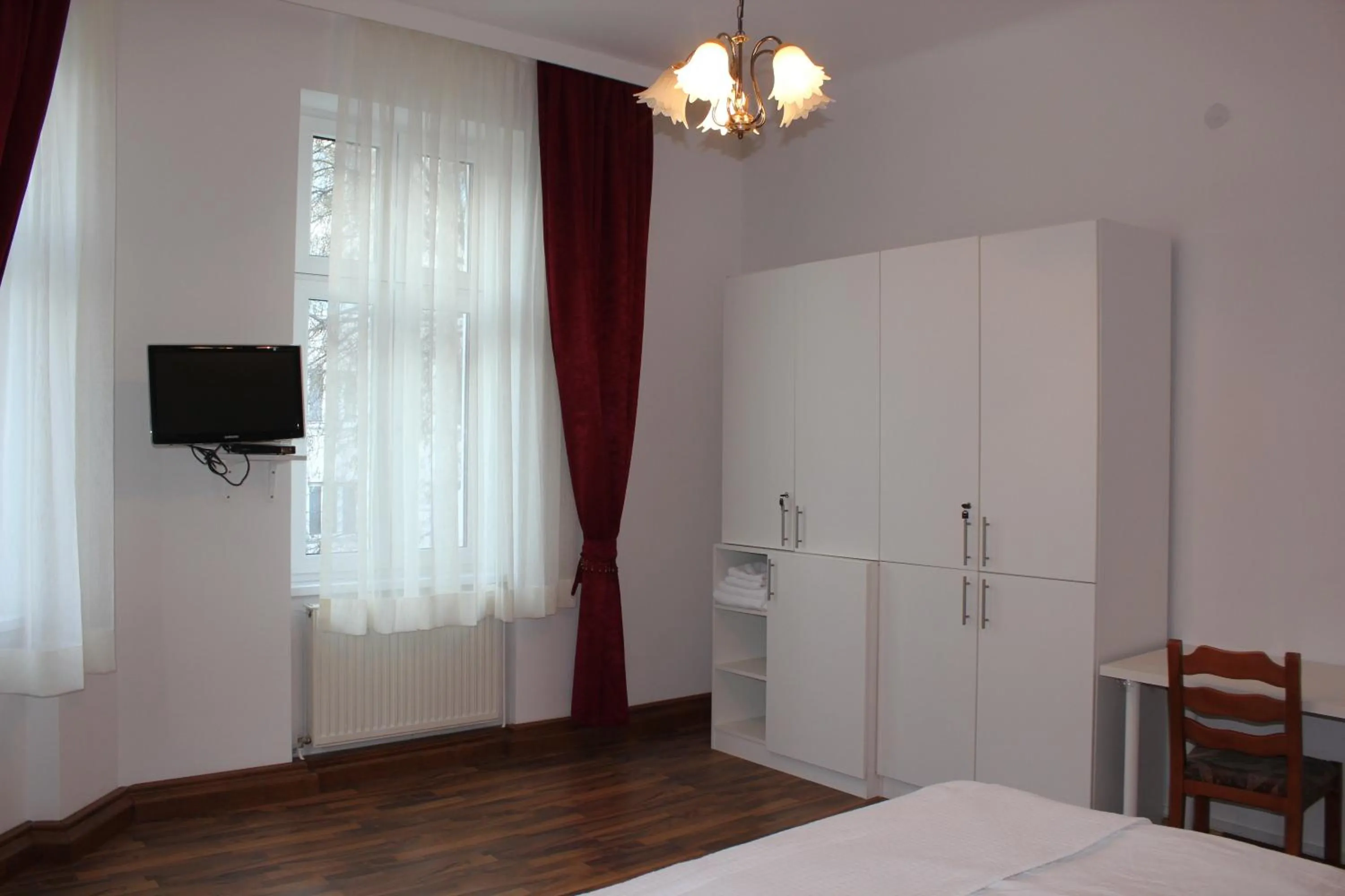 Bed in Arnes Hotel Vienna