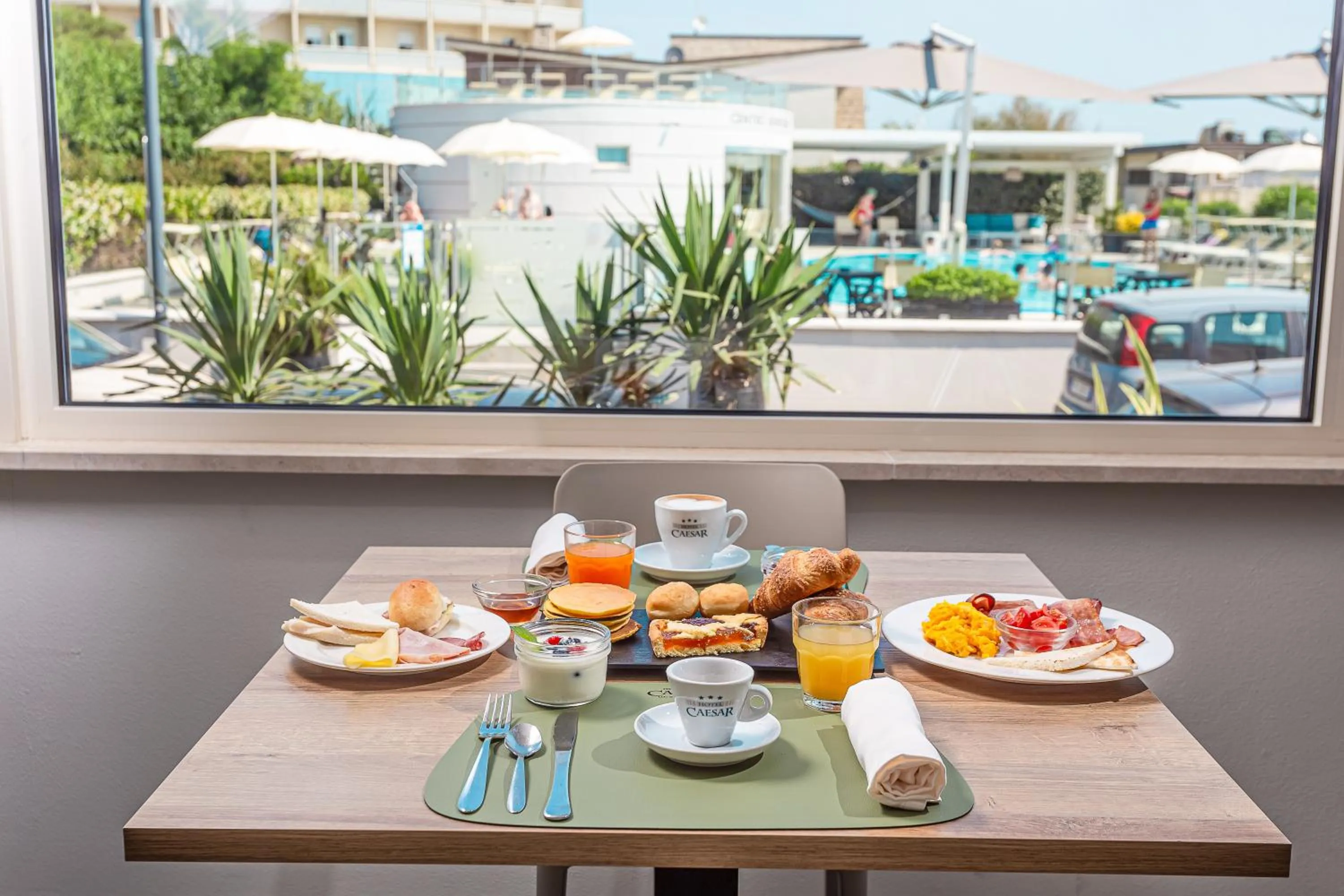 Food in Hotel Caesar