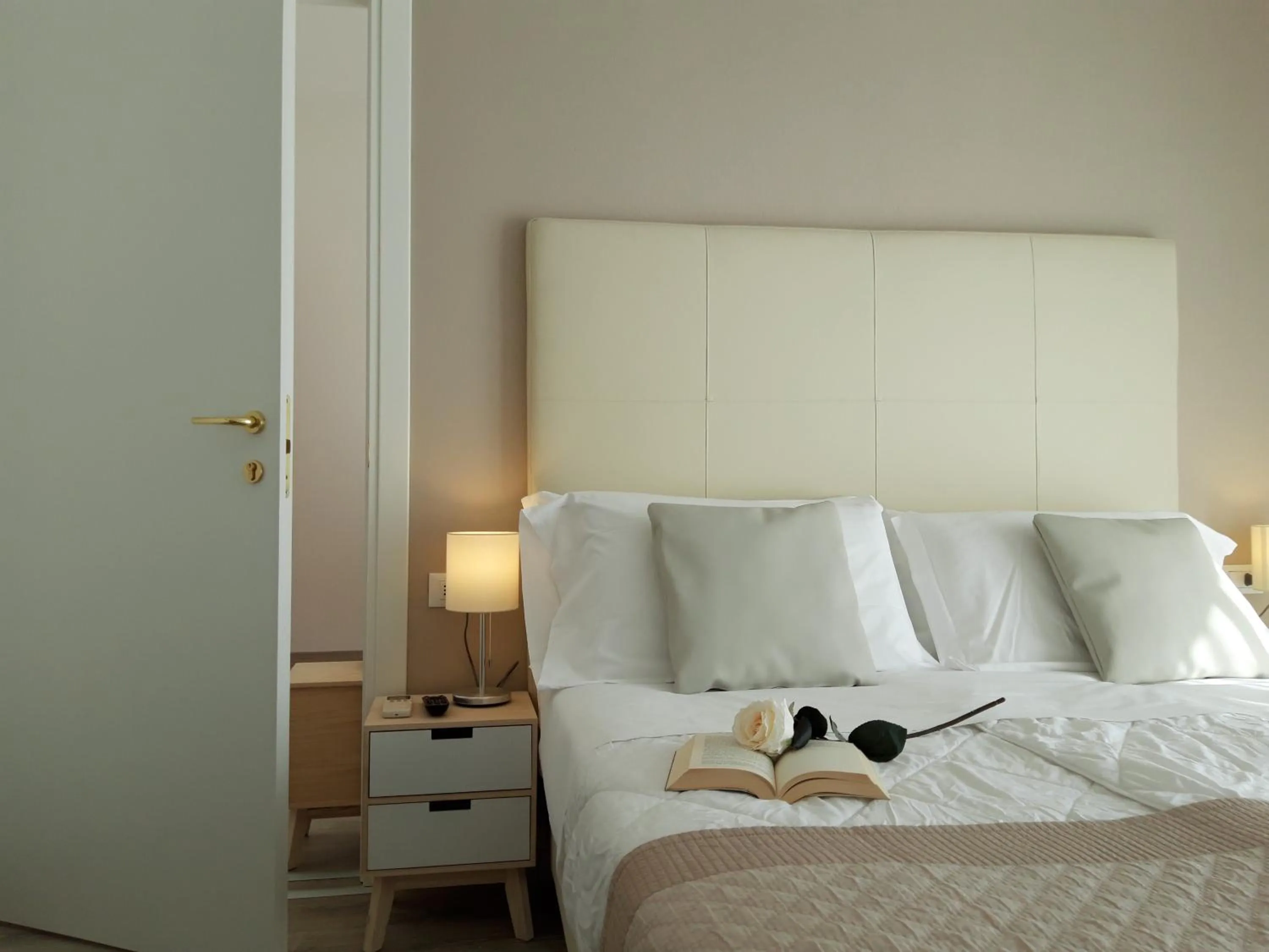 Bedroom, Bed in Hotel Danubio