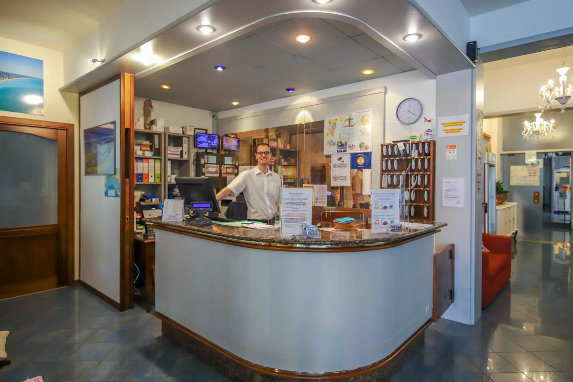 Staff in Hotel Danubio