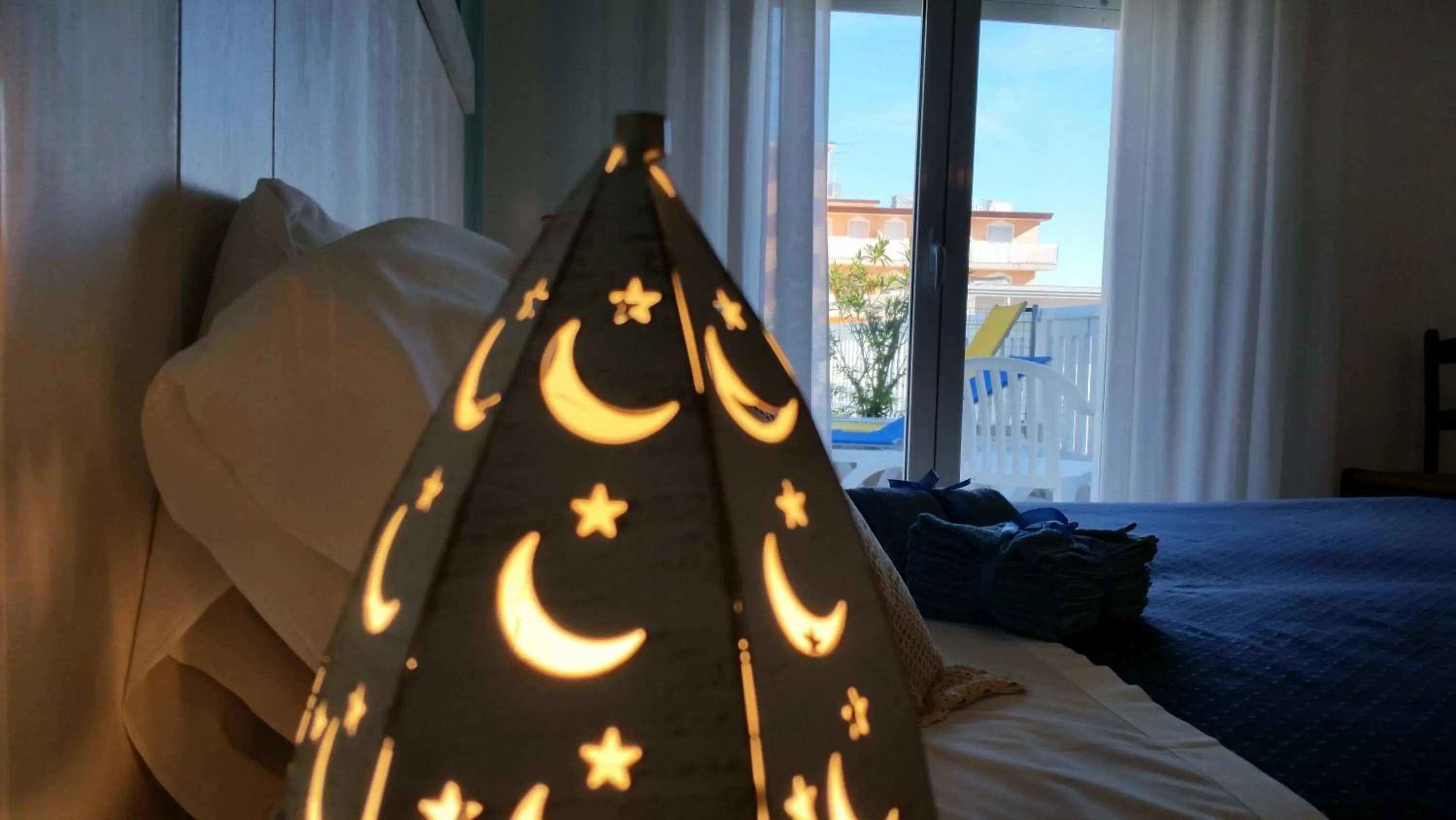 Decorative detail in Hotel Danubio