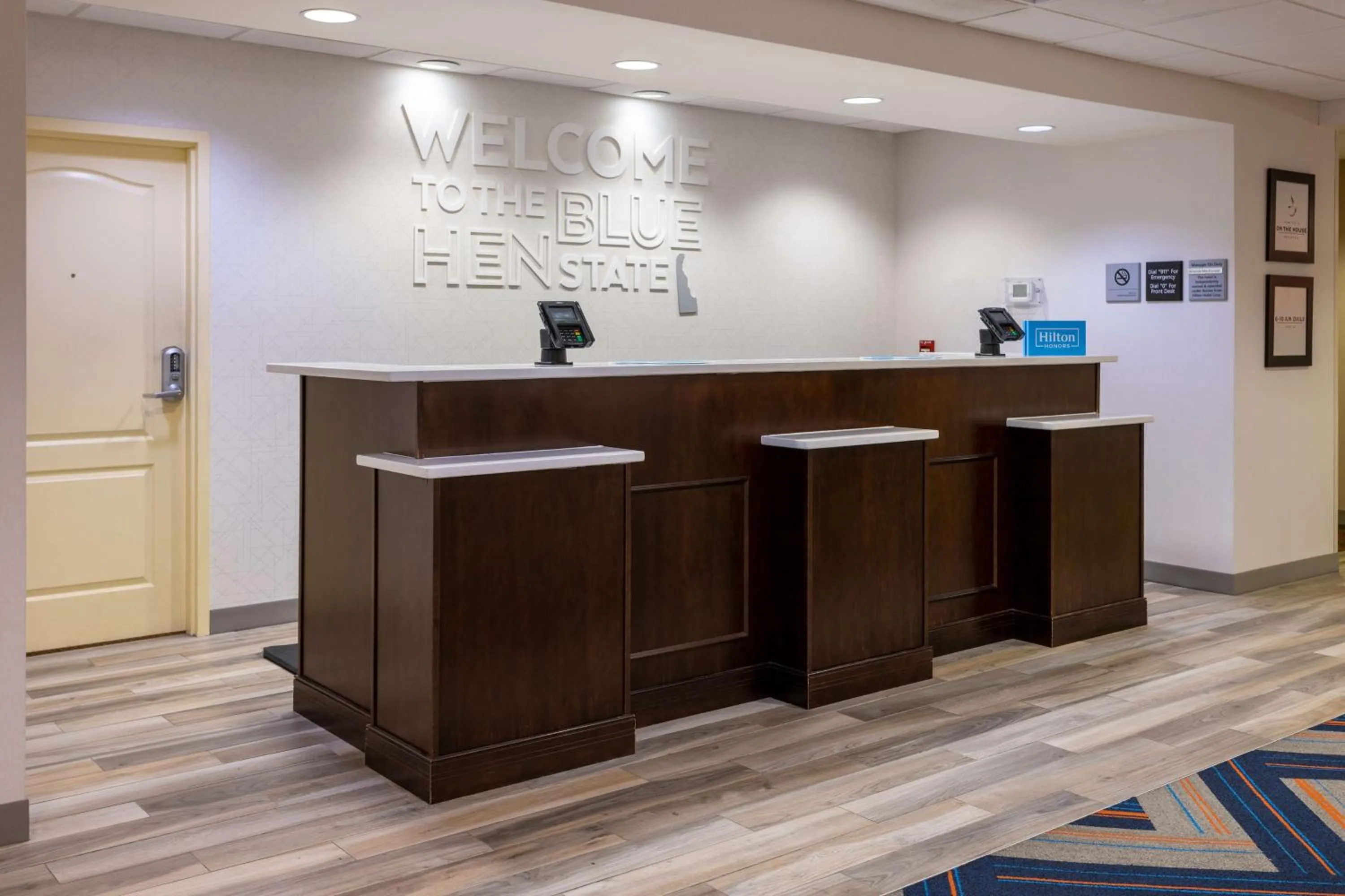 Lobby or reception in Hampton Inn Milford