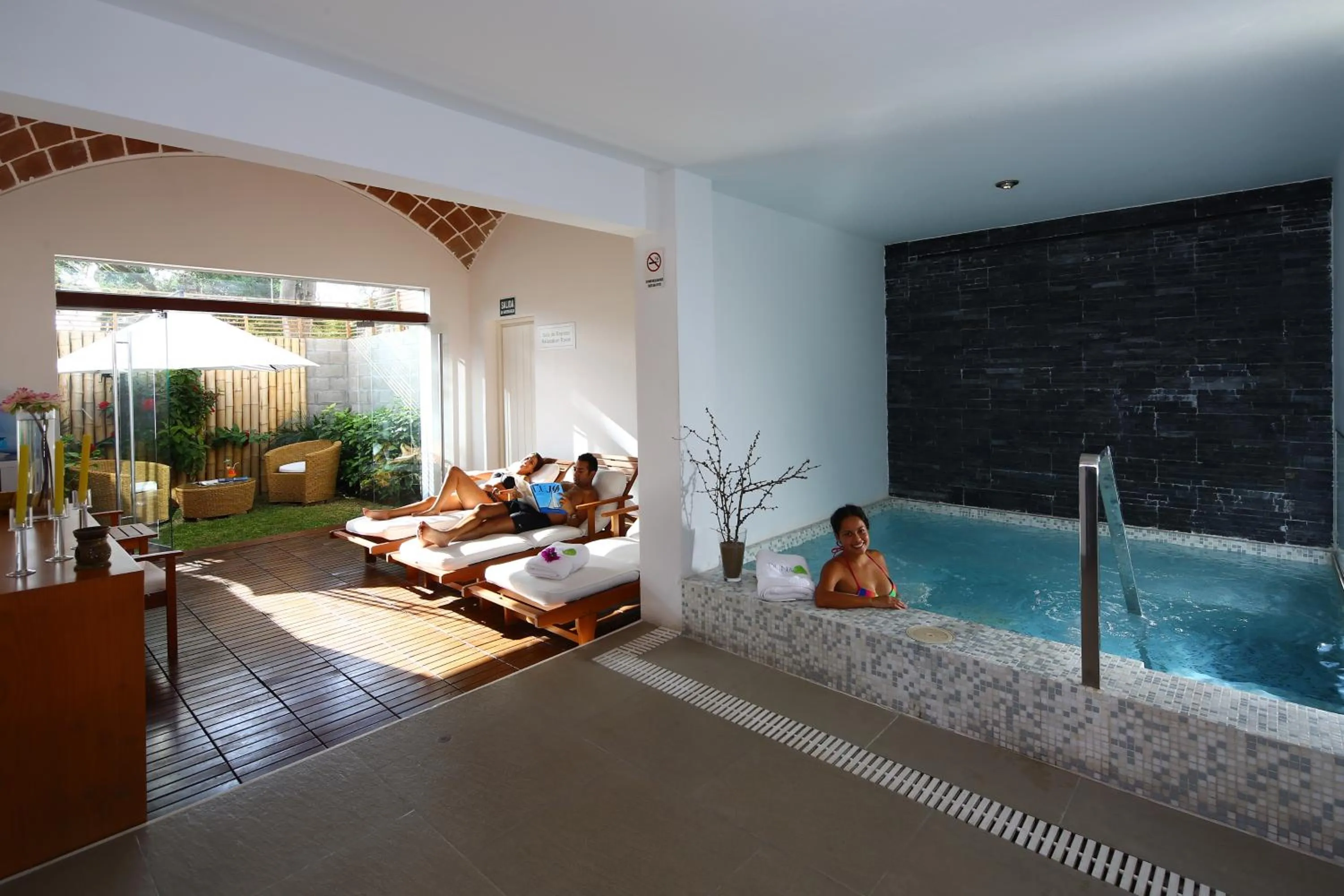 Spa and wellness centre/facilities in Hotel Las Dunas