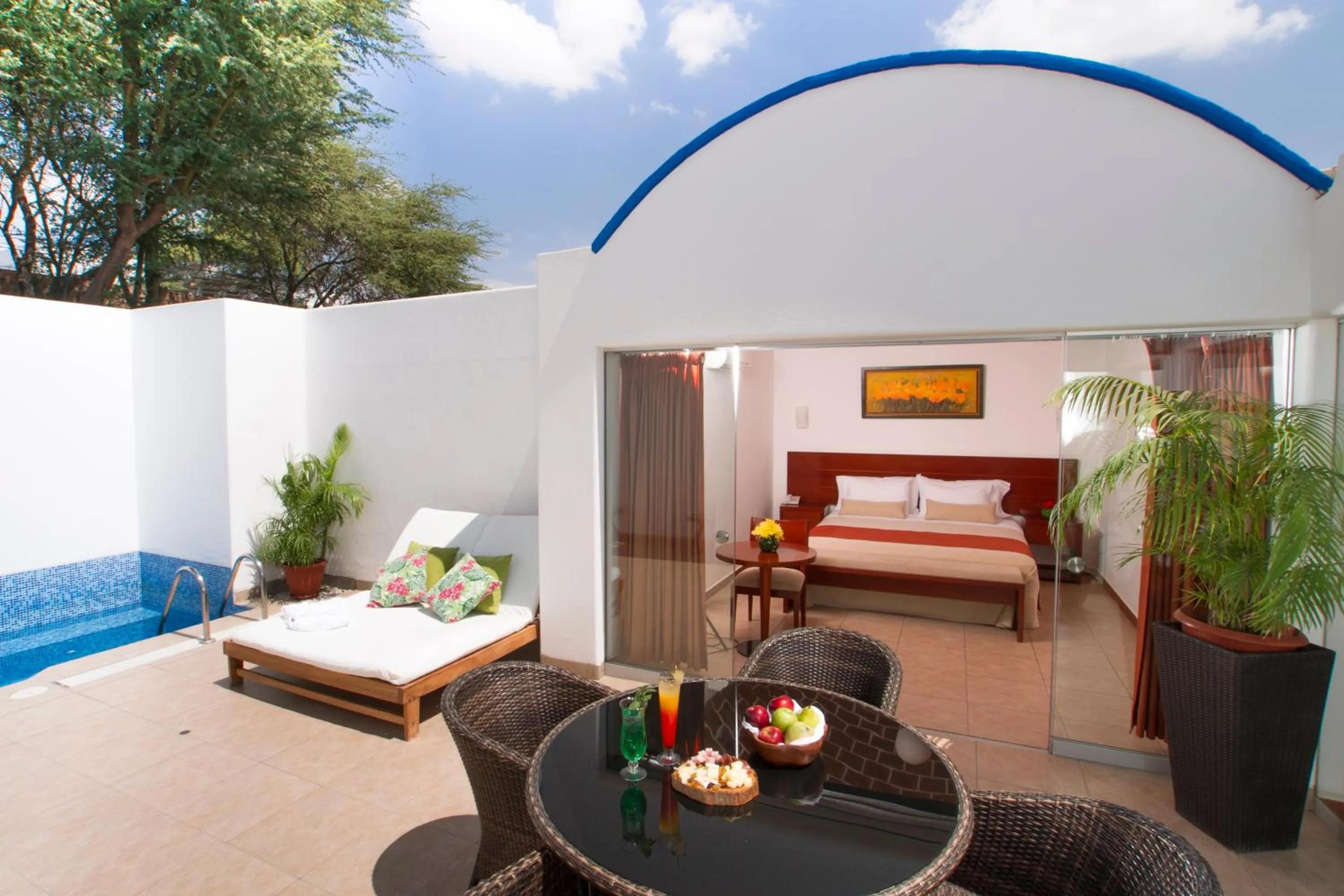 Bedroom, Bed in Hotel Las Dunas