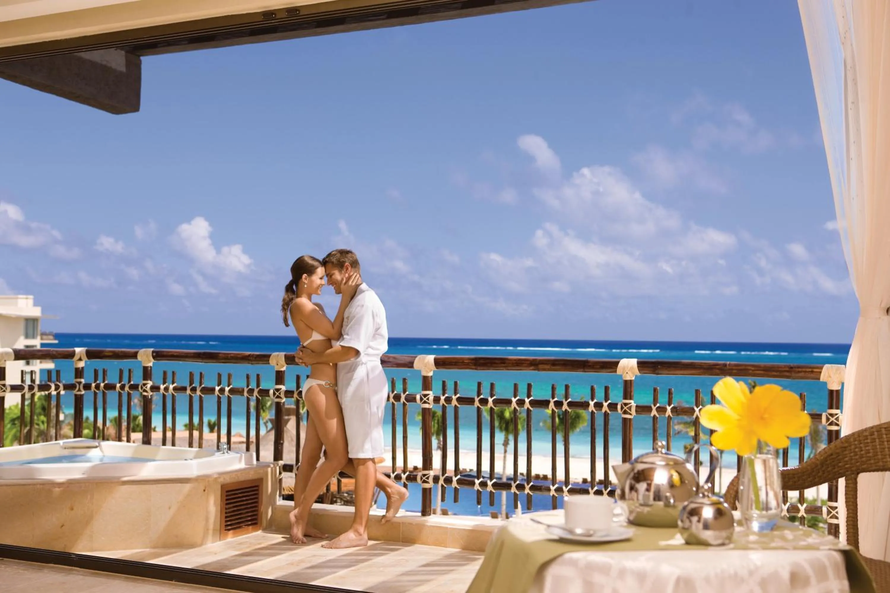 Sea view in Dreams Riviera Cancun Resort & Spa - All Inclusive