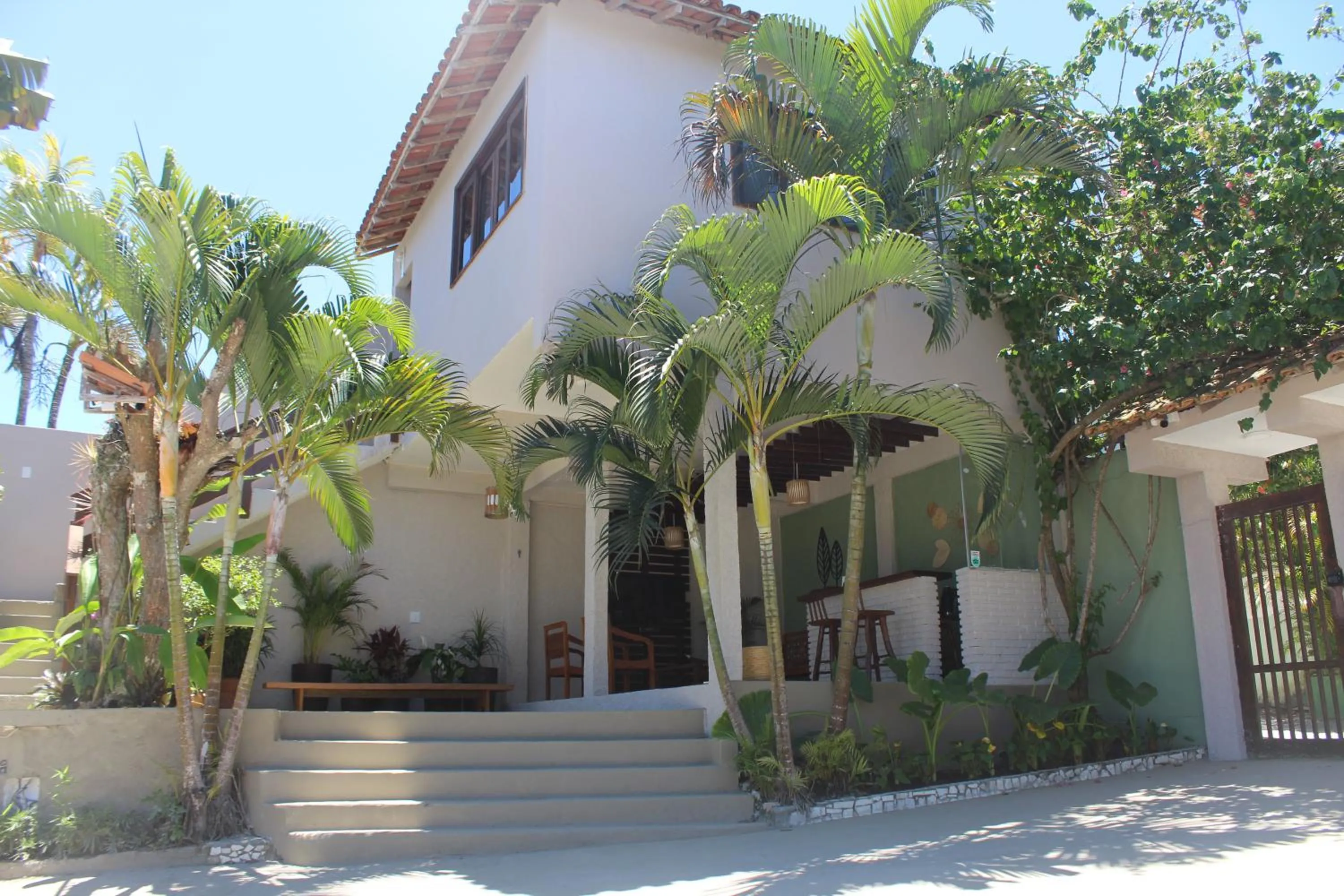 Garden in Pousada Encantos de Arraial