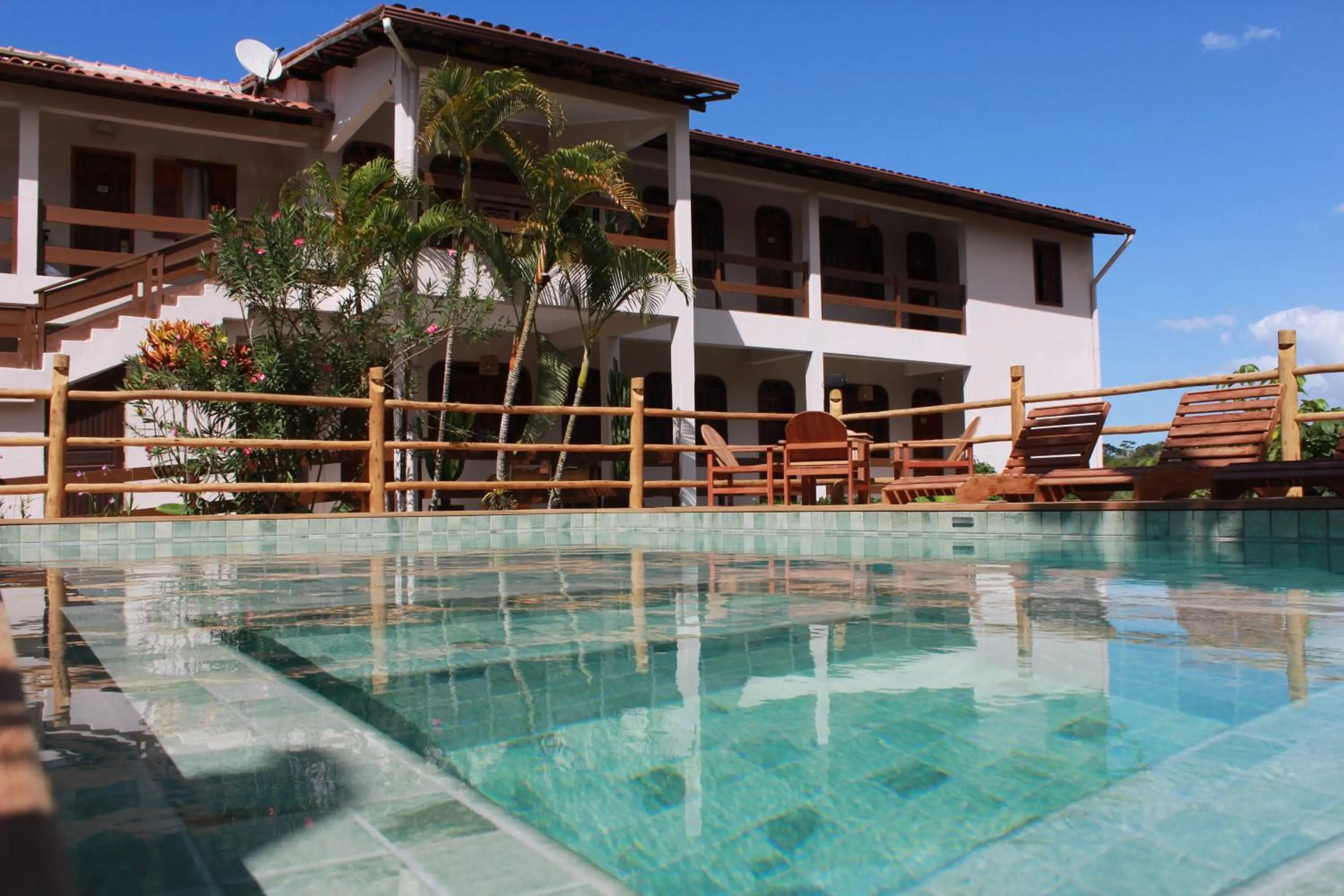 Property building in Pousada Encantos de Arraial