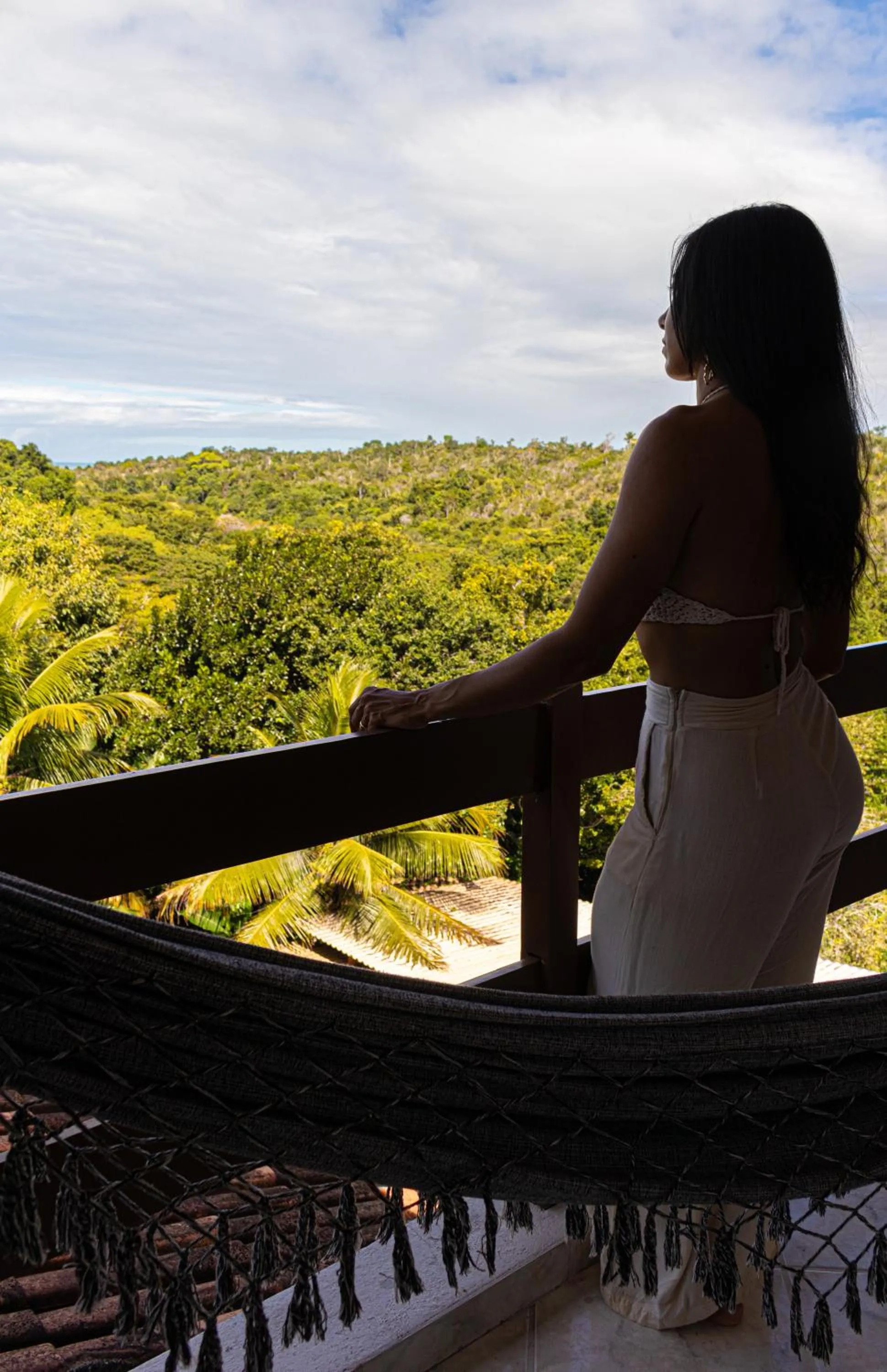 Balcony/Terrace in Pousada Encantos de Arraial