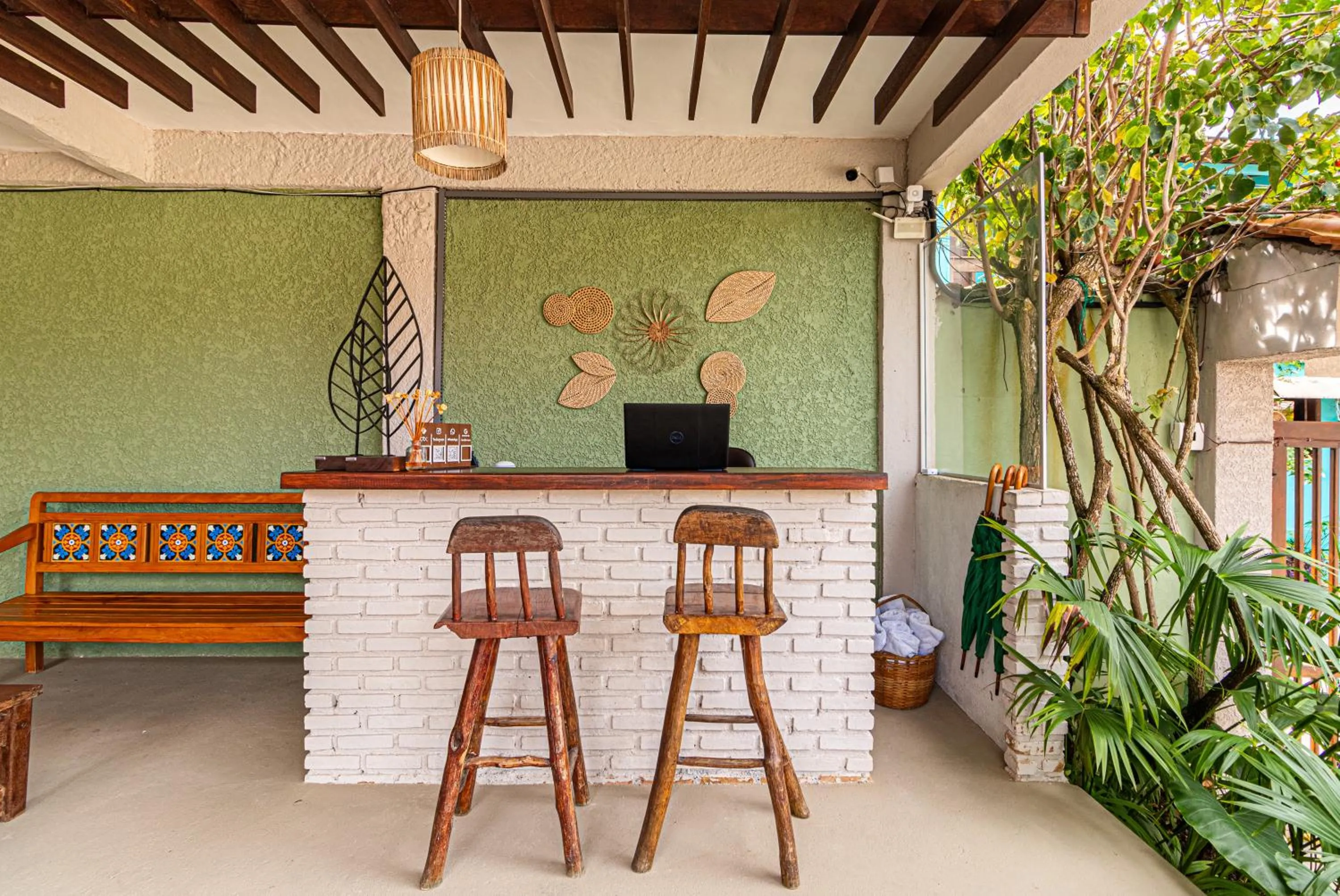 Lobby or reception in Pousada Encantos de Arraial