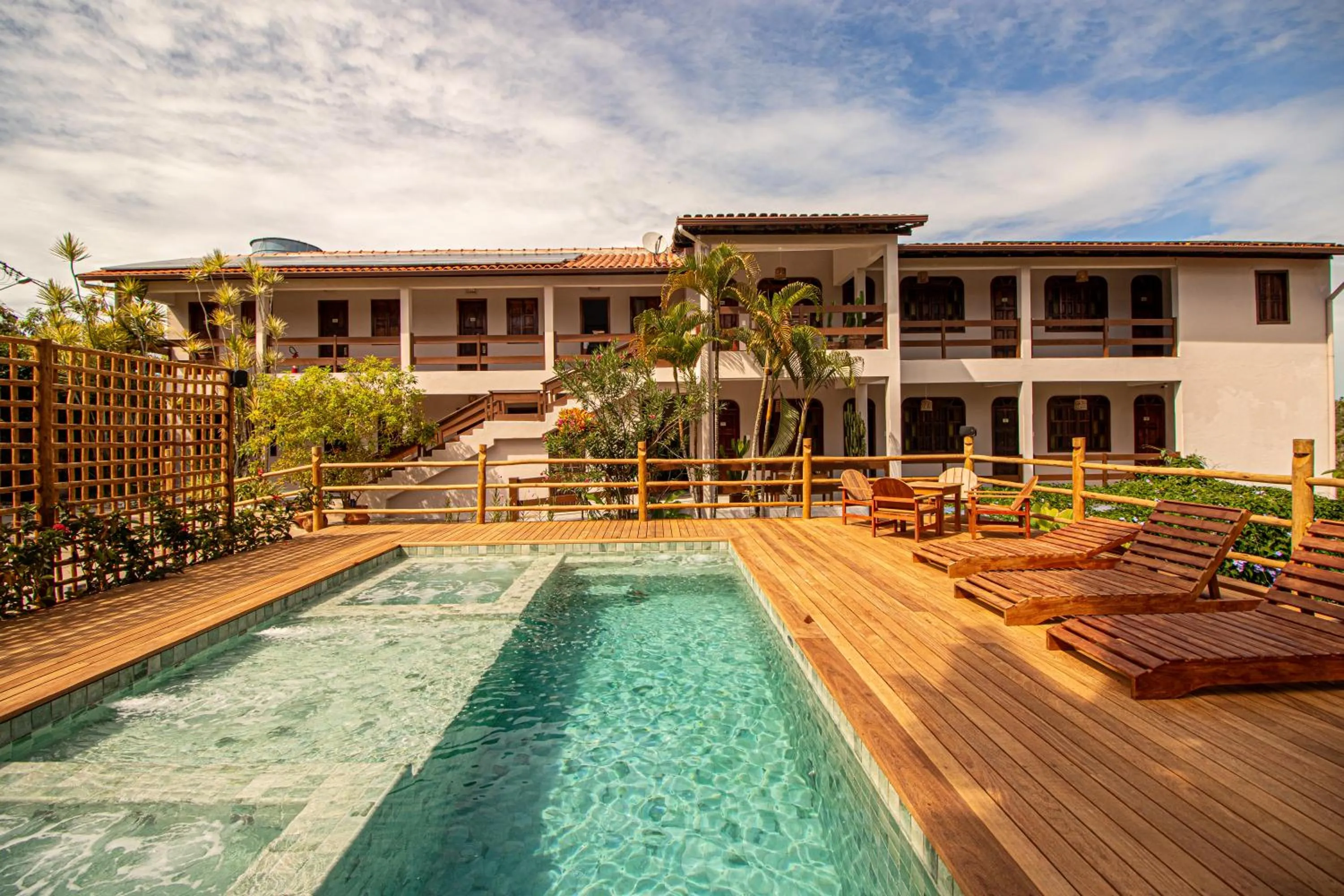 Property building in Pousada Encantos de Arraial