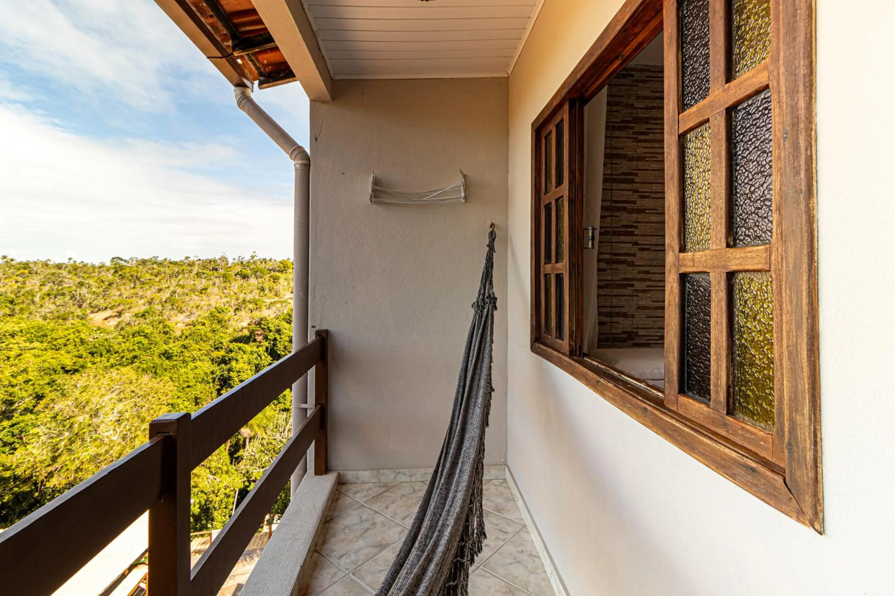Balcony/Terrace in Pousada Encantos de Arraial
