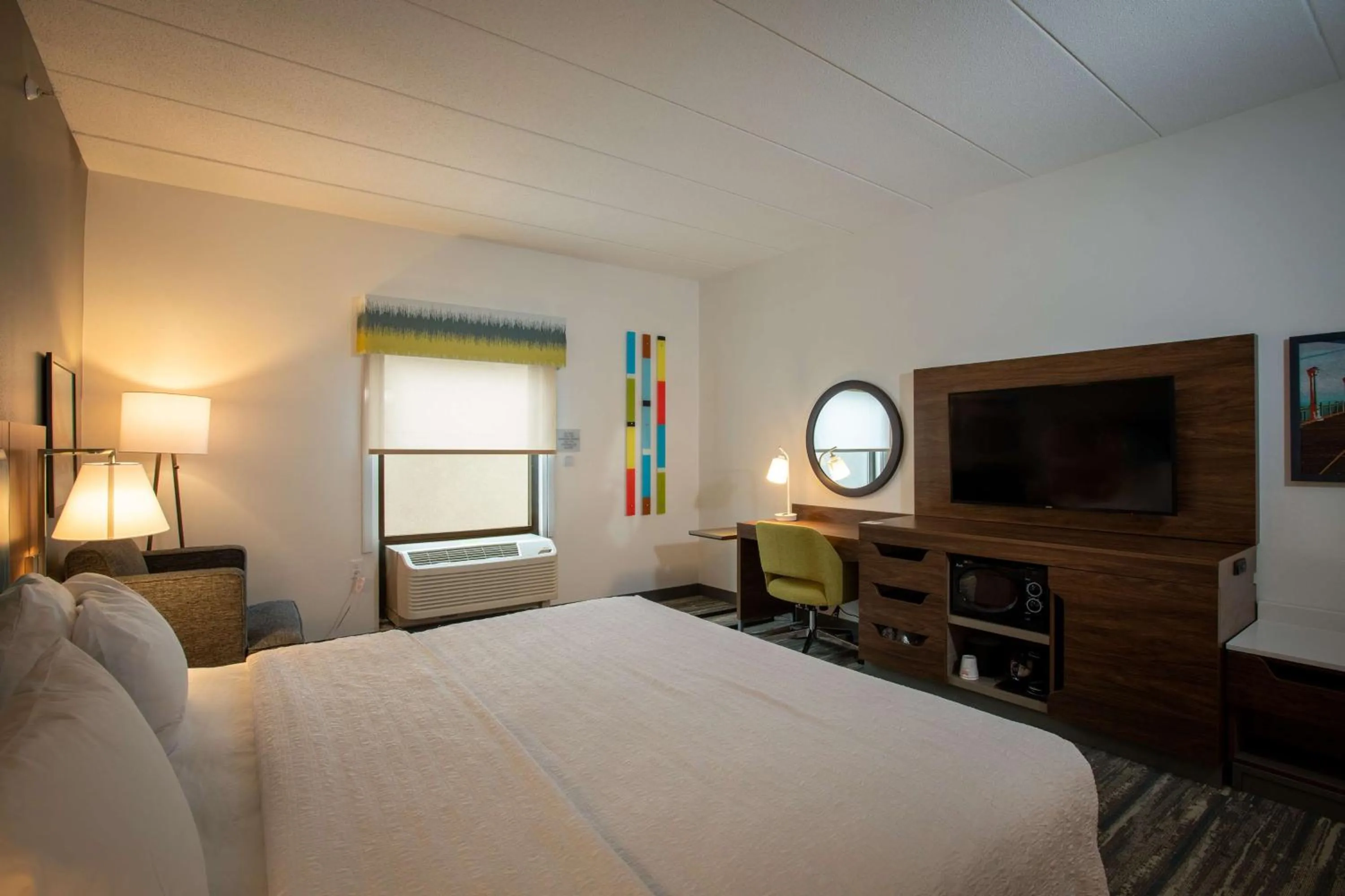 Bed in Hampton Inn Seaford