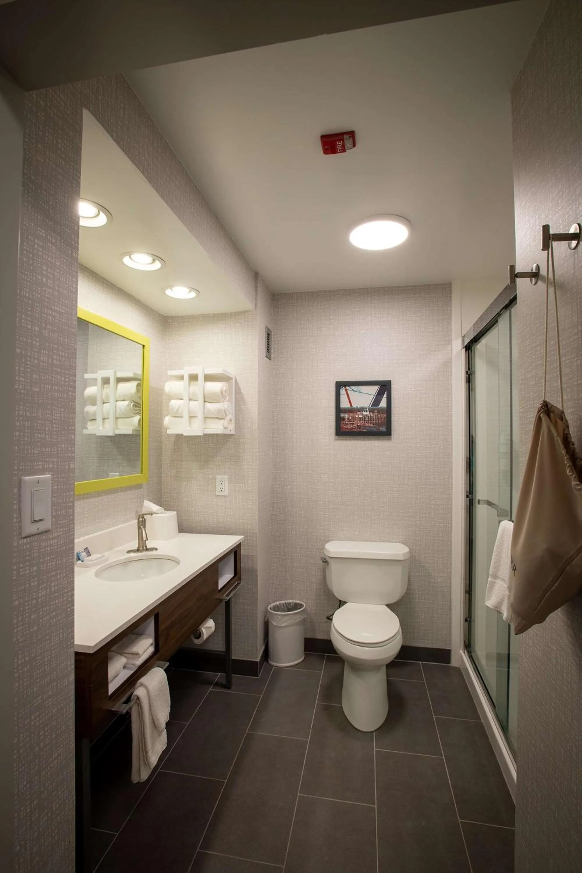 Bathroom in Hampton Inn Seaford