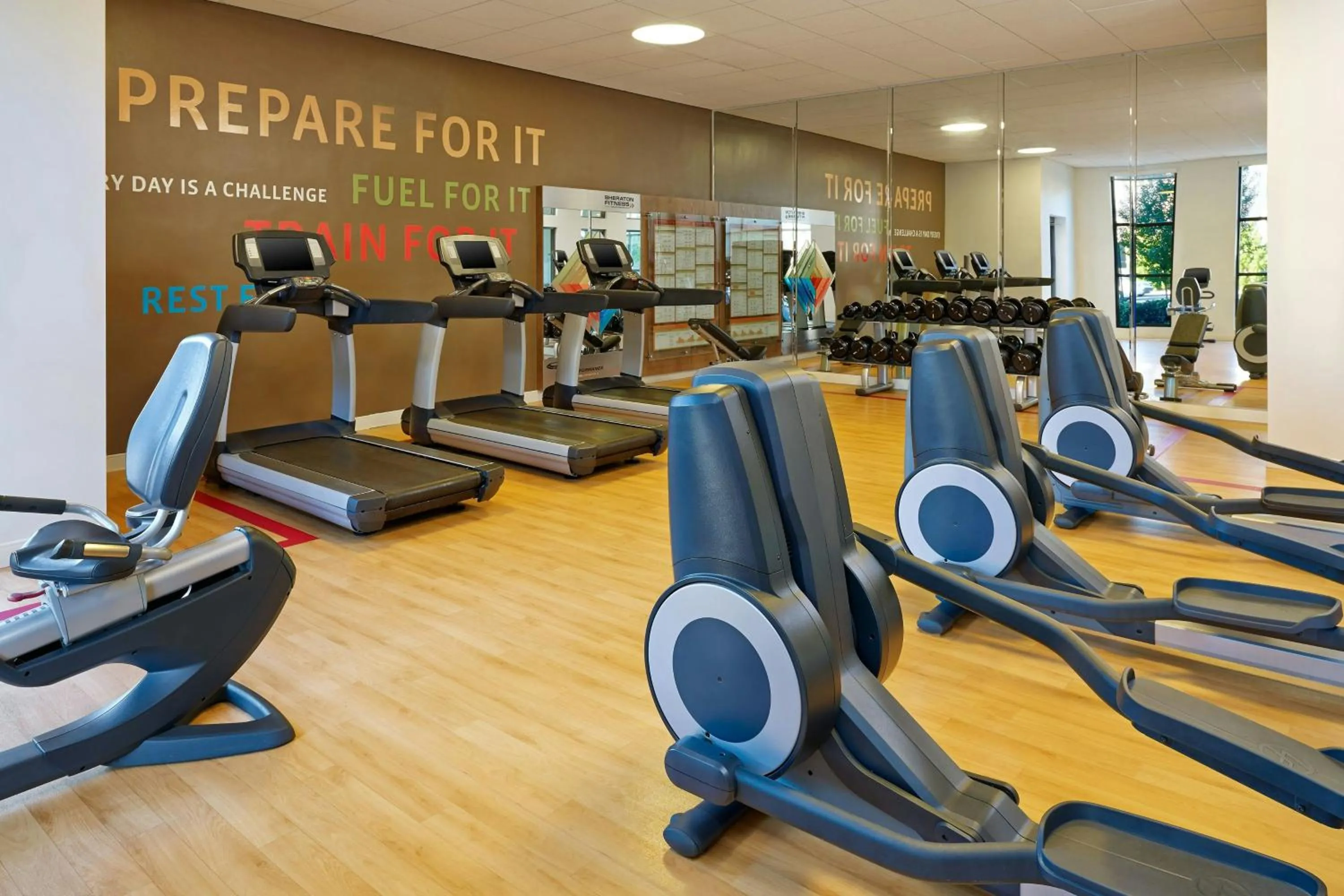 Fitness centre/facilities in Sheraton Augusta Hotel