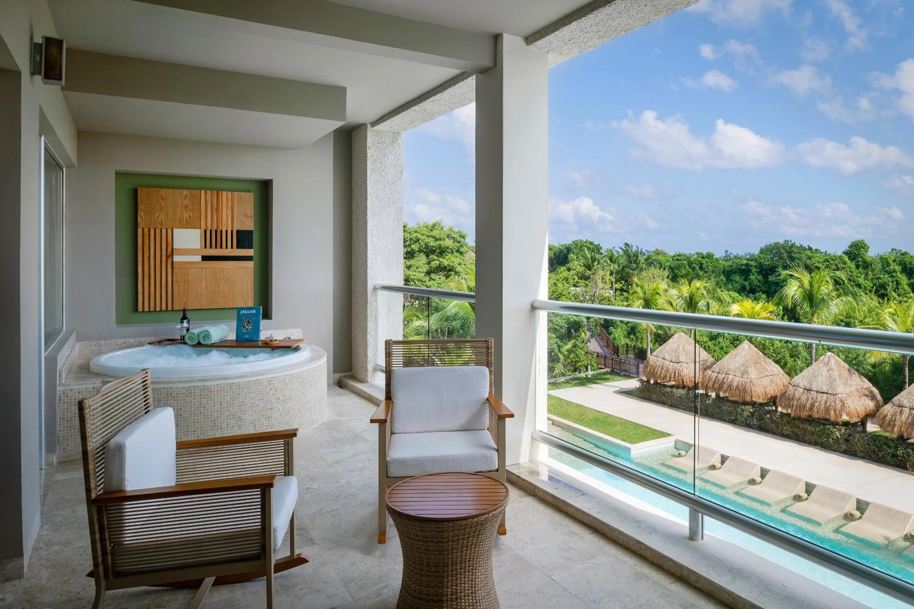 Balcony/Terrace in Paradisus La Perla - Adults Only - Riviera Maya - All Inclusive