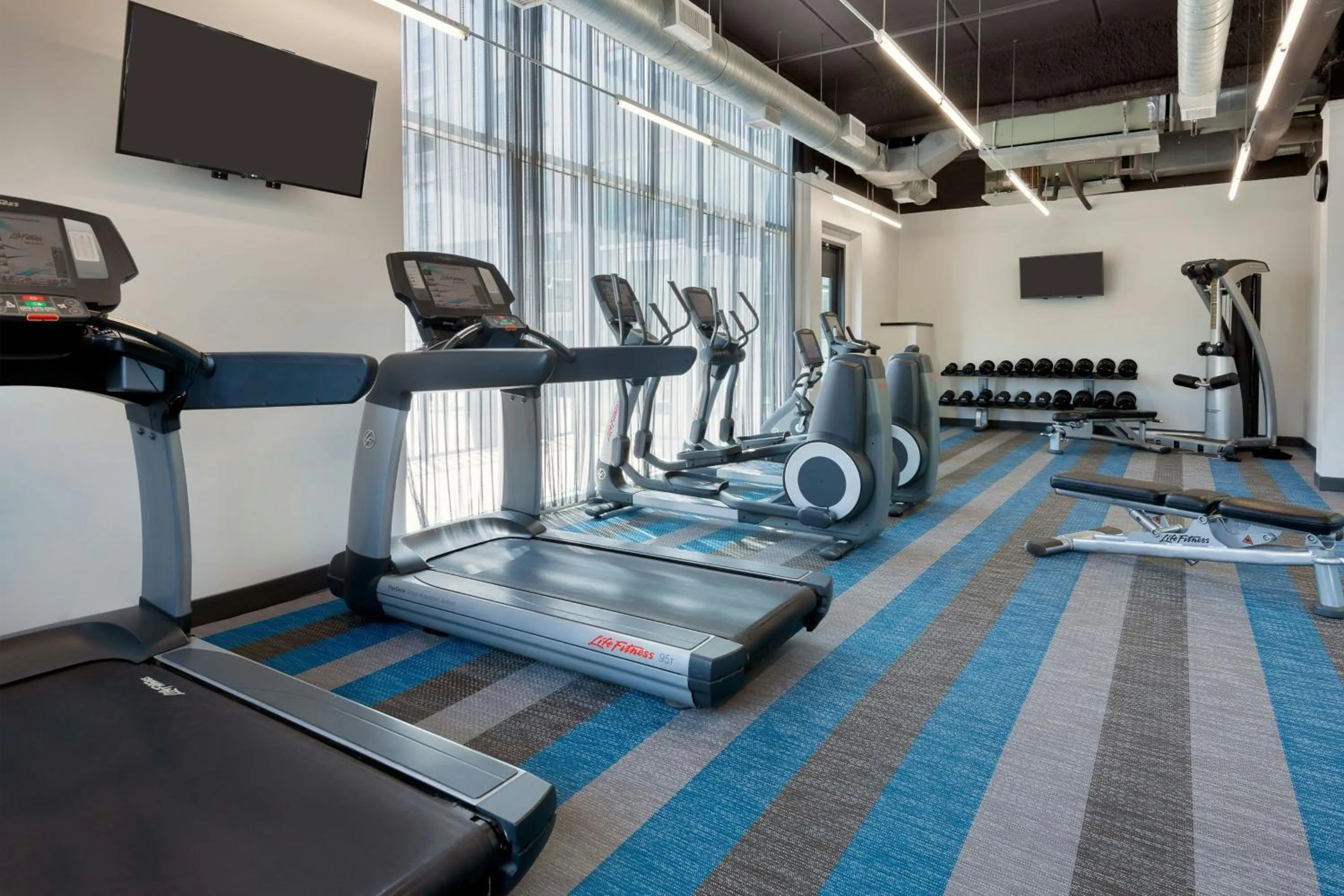Fitness centre/facilities in Aloft Jacksonville Airport