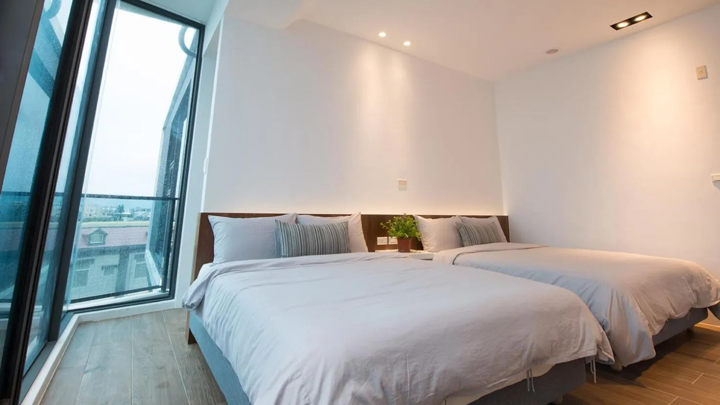 View (from property/room), Bed in Galilee B&B 加利利海民宿