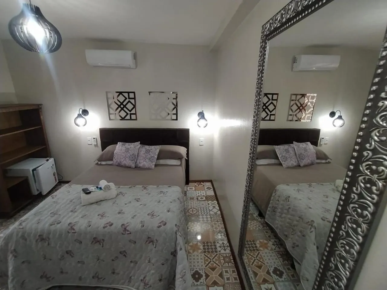 Bed in Hotel Praia Do Rosa