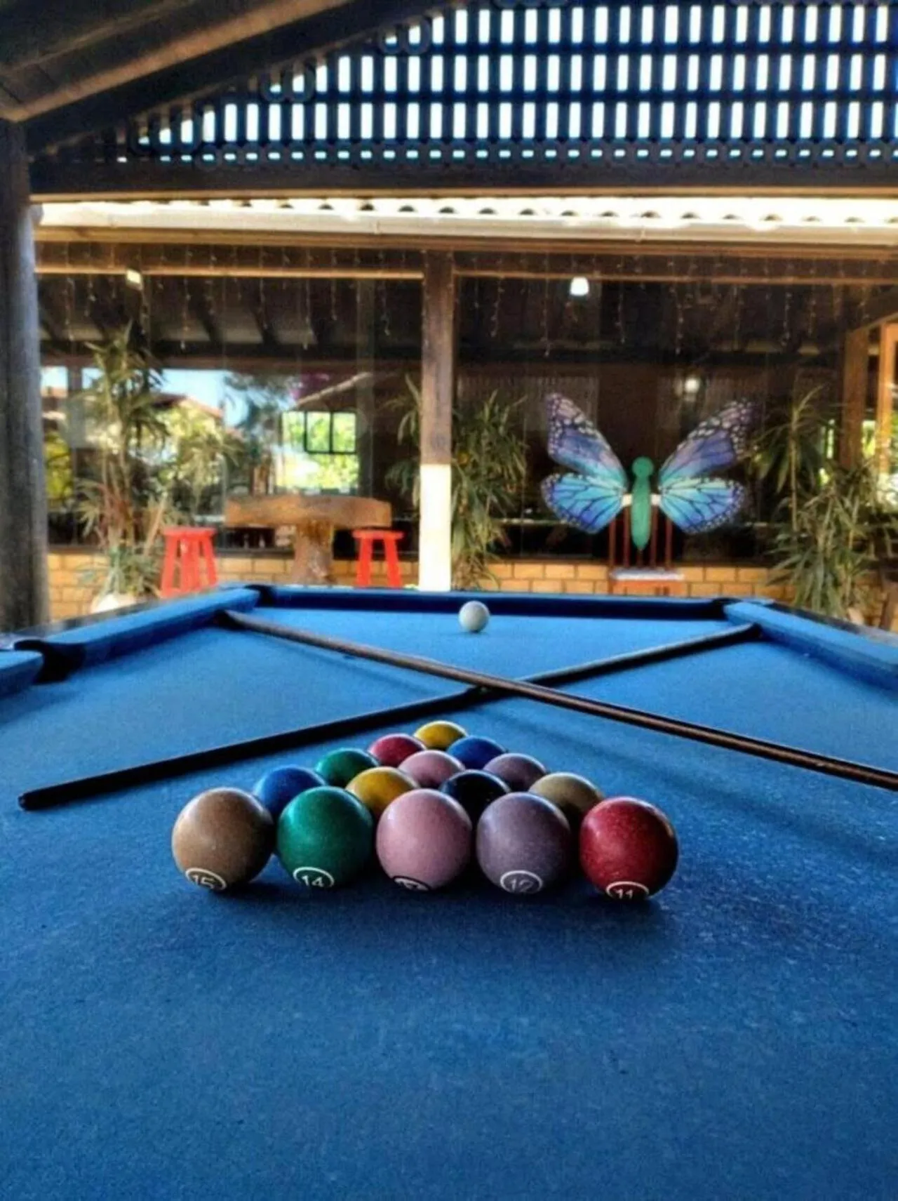 Billiard in Hotel Praia Do Rosa