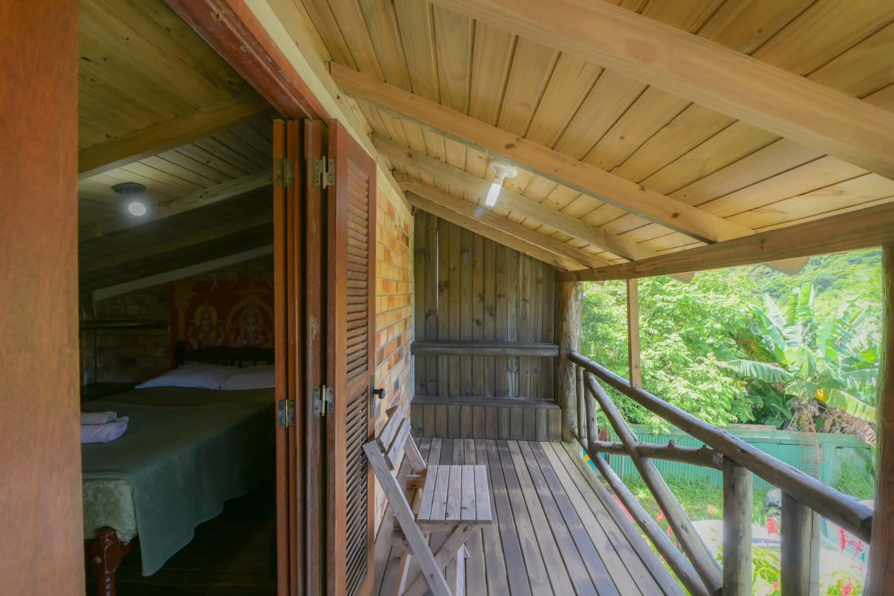 Balcony/Terrace in Hotel Praia Do Rosa