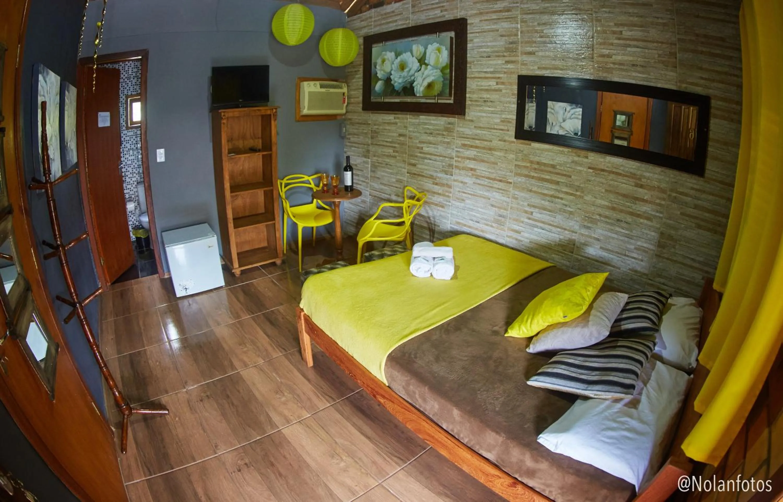 Bedroom, Bed in Hotel Praia Do Rosa