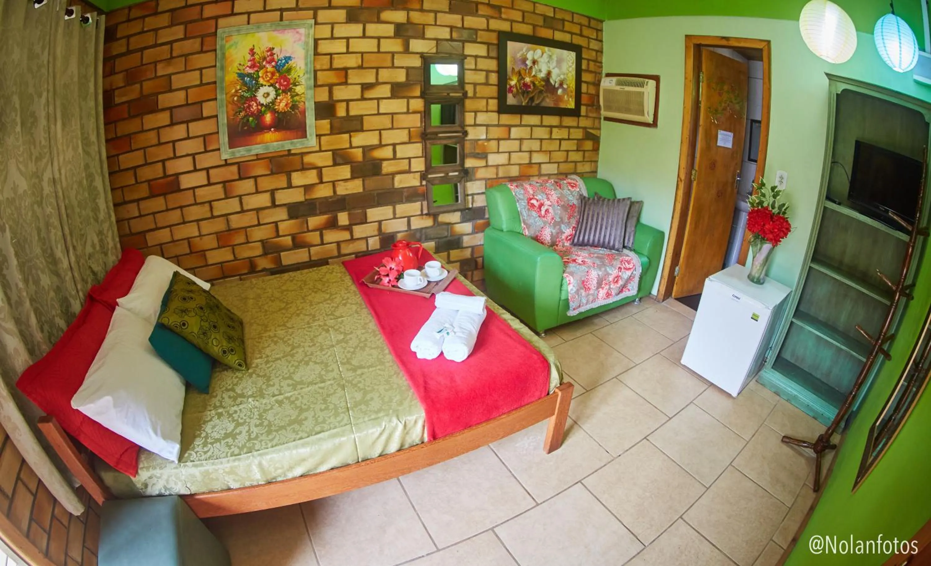 Bedroom in Hotel Praia Do Rosa