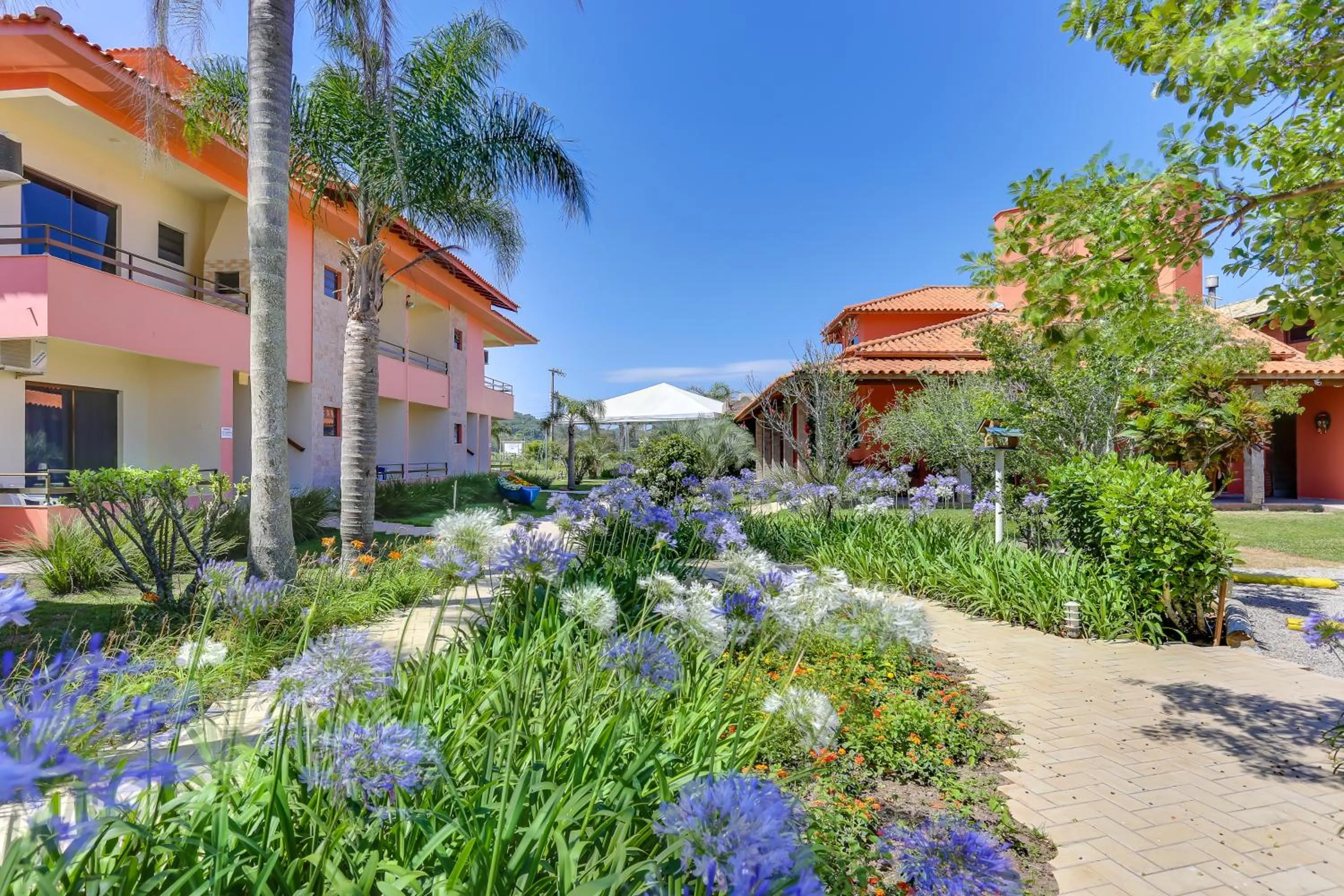 Garden view in Pousada Barra Mar