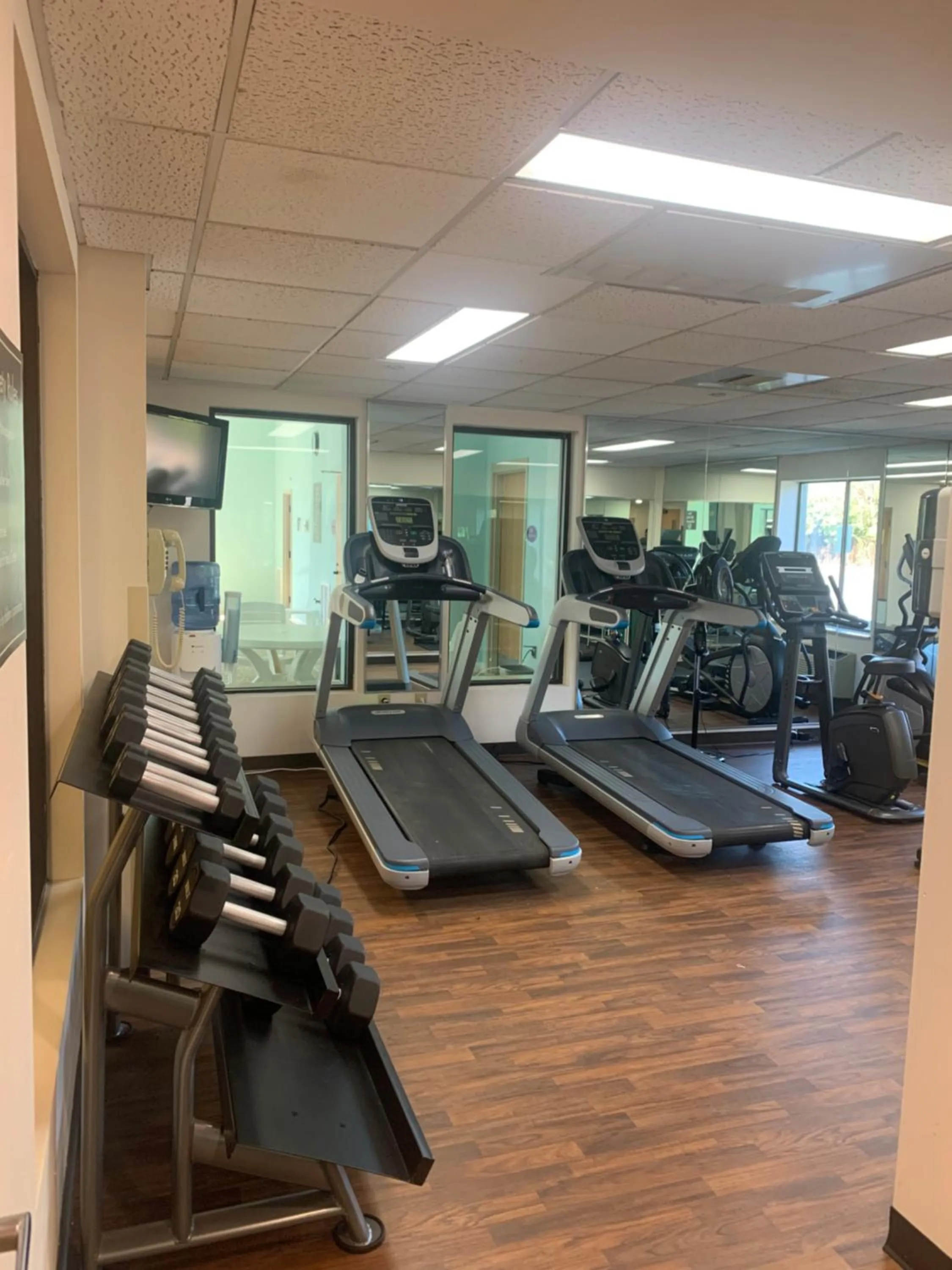 Fitness centre/facilities in Sleep Inn Carlisle South