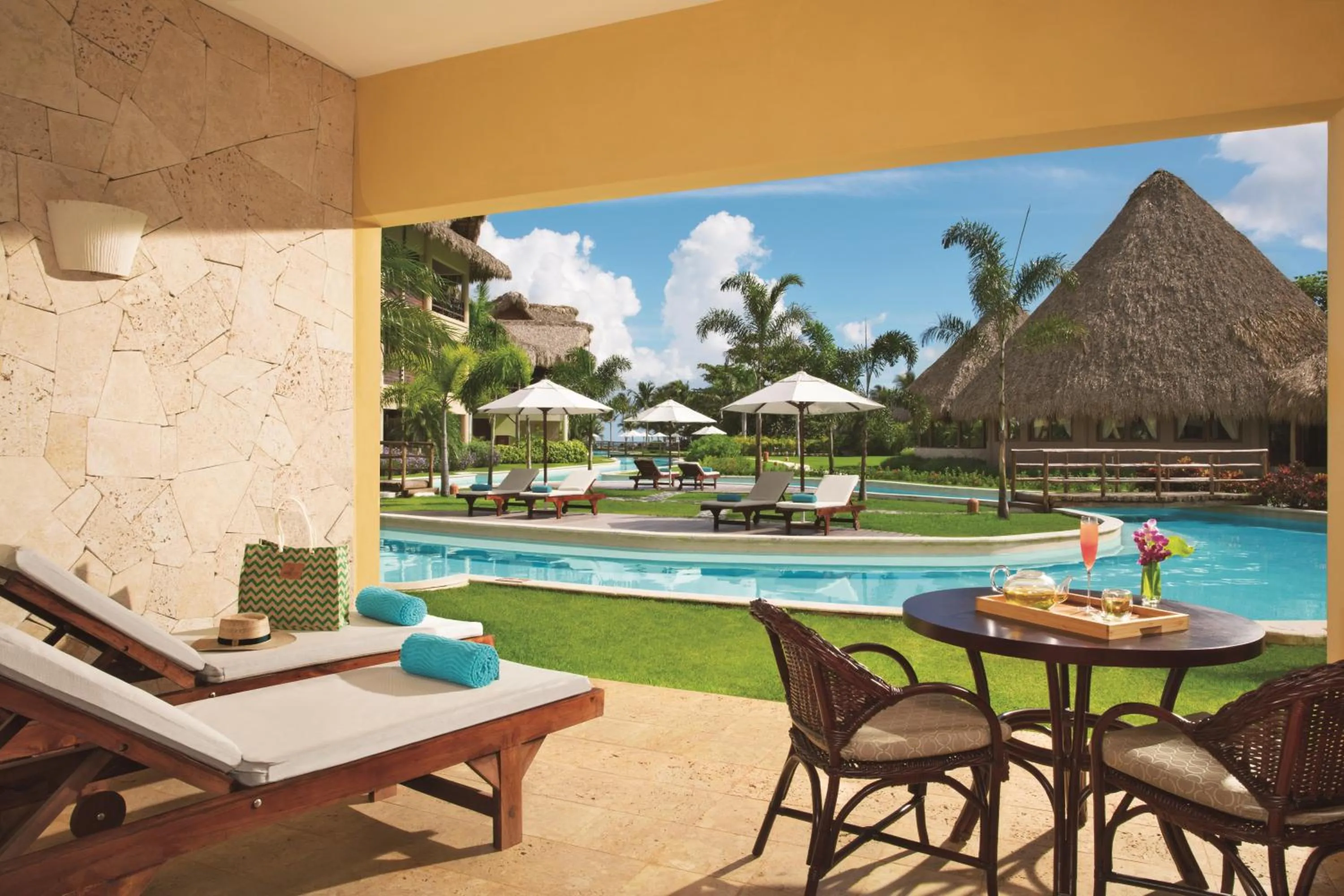 Balcony/Terrace in Zoetry Agua Punta Cana - All Inclusive