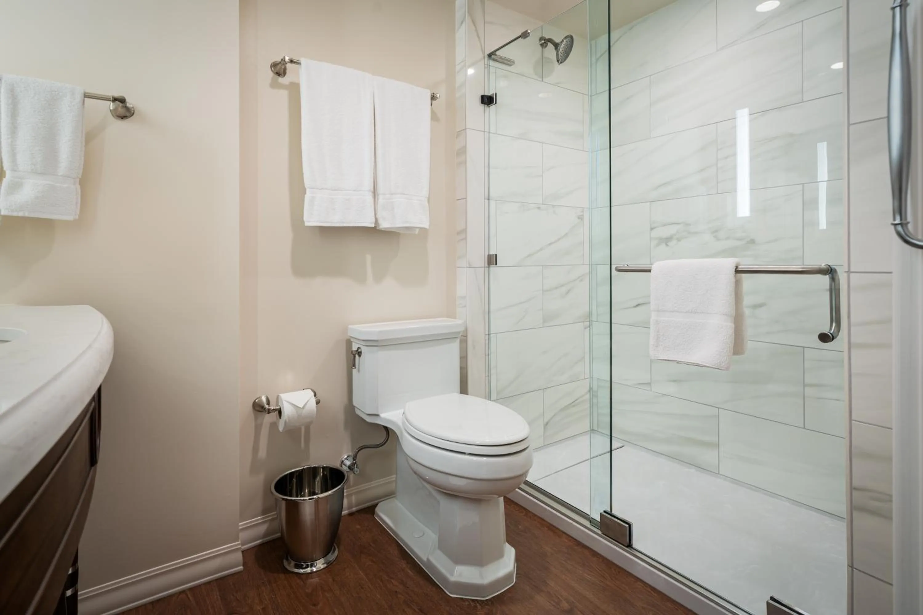 Shower in The Houstonian Hotel, Club & Spa