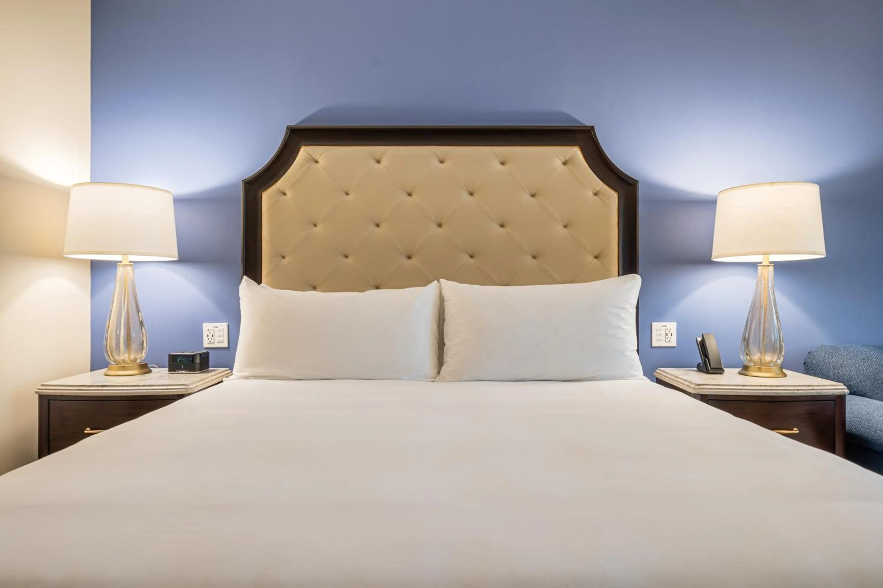 Bed in The Houstonian Hotel, Club & Spa