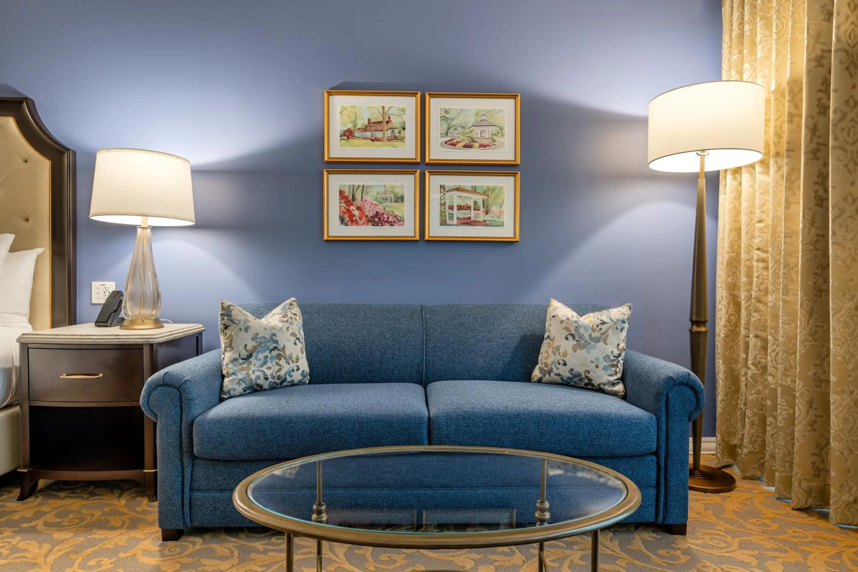 Bed in The Houstonian Hotel, Club & Spa