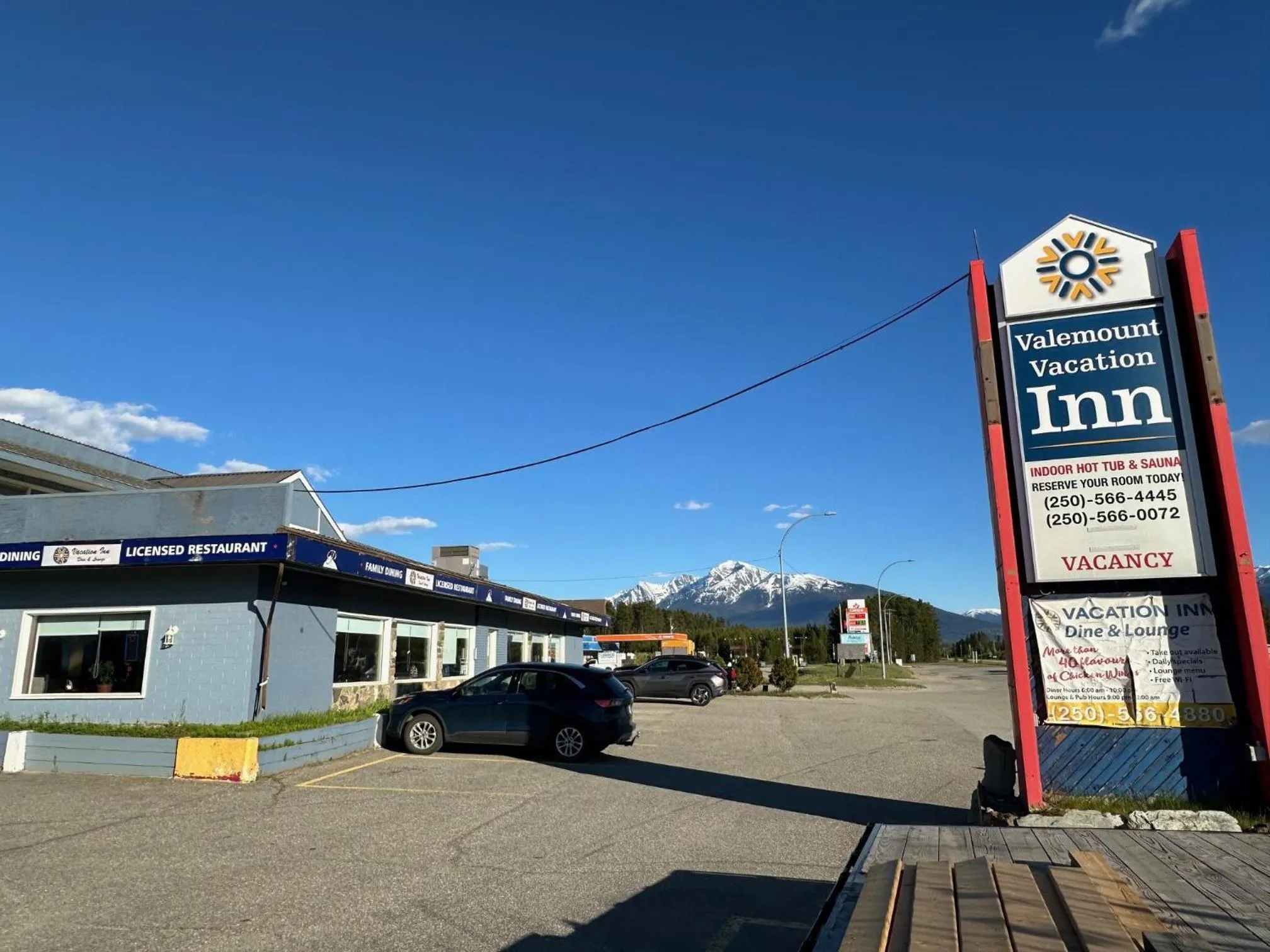 Restaurant/places to eat in Valemount Vacation Inn